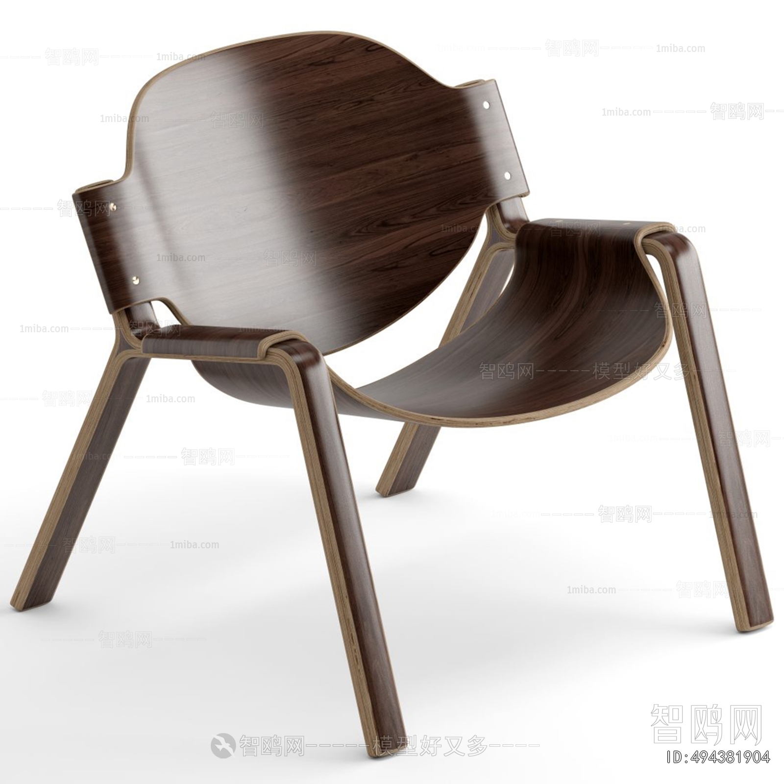 Nordic Style Lounge Chair