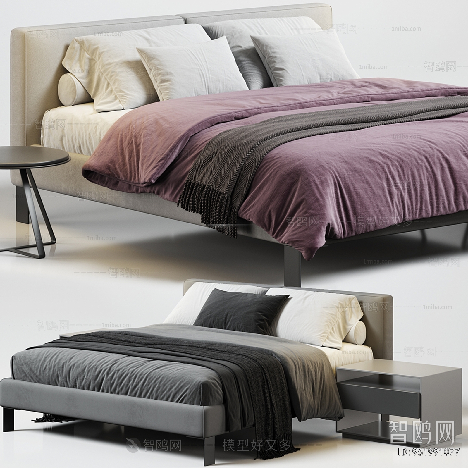 Modern Double Bed