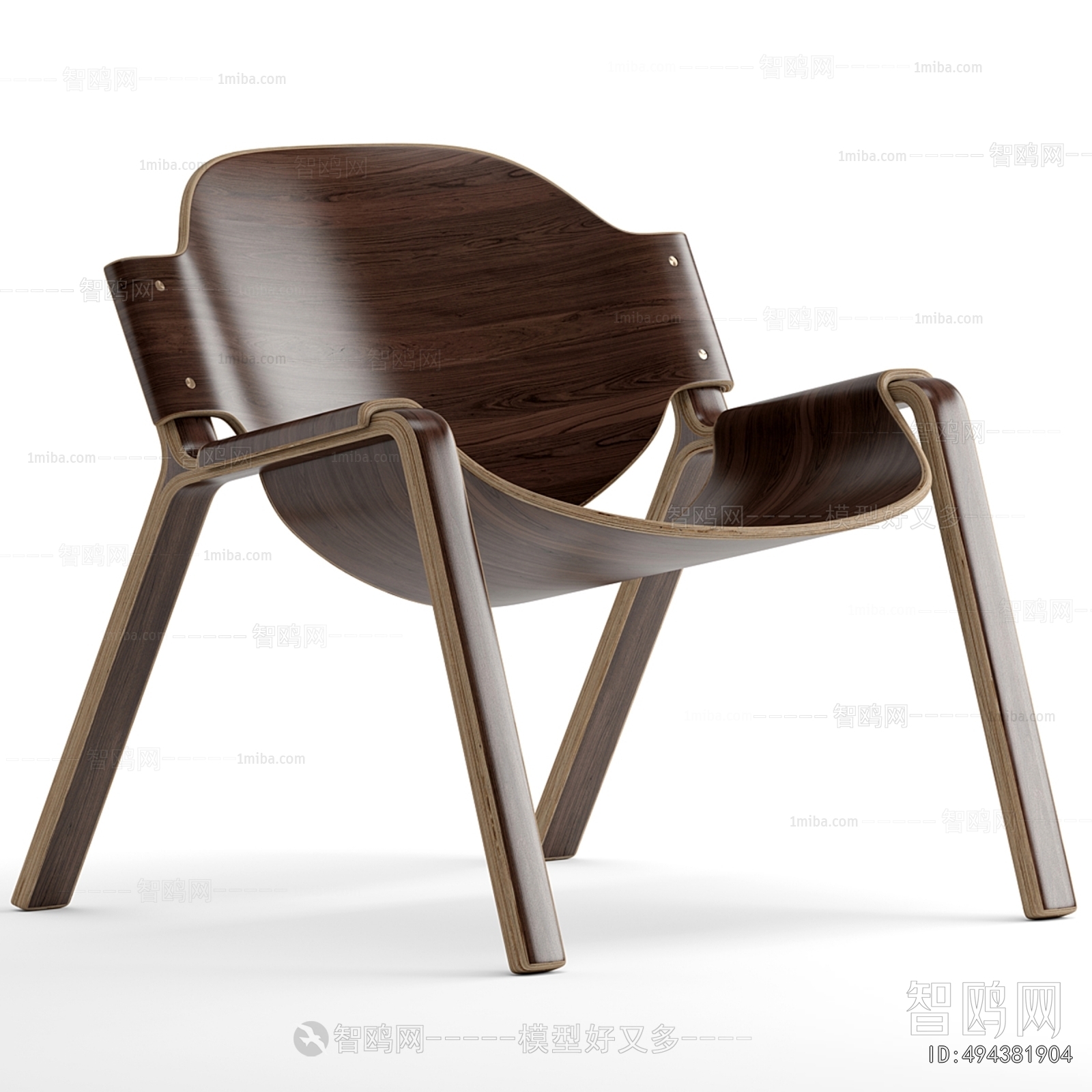 Nordic Style Lounge Chair