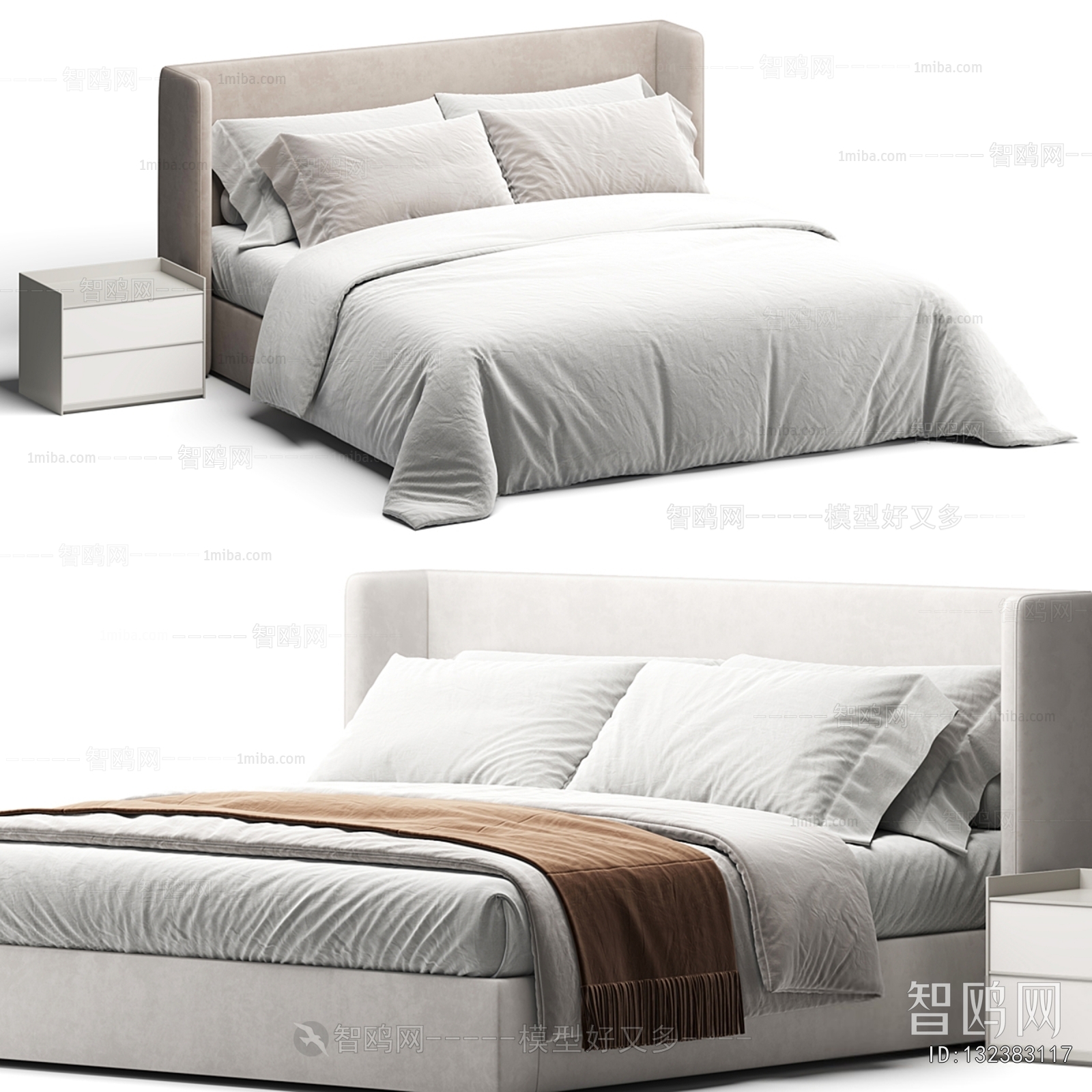 Modern Double Bed