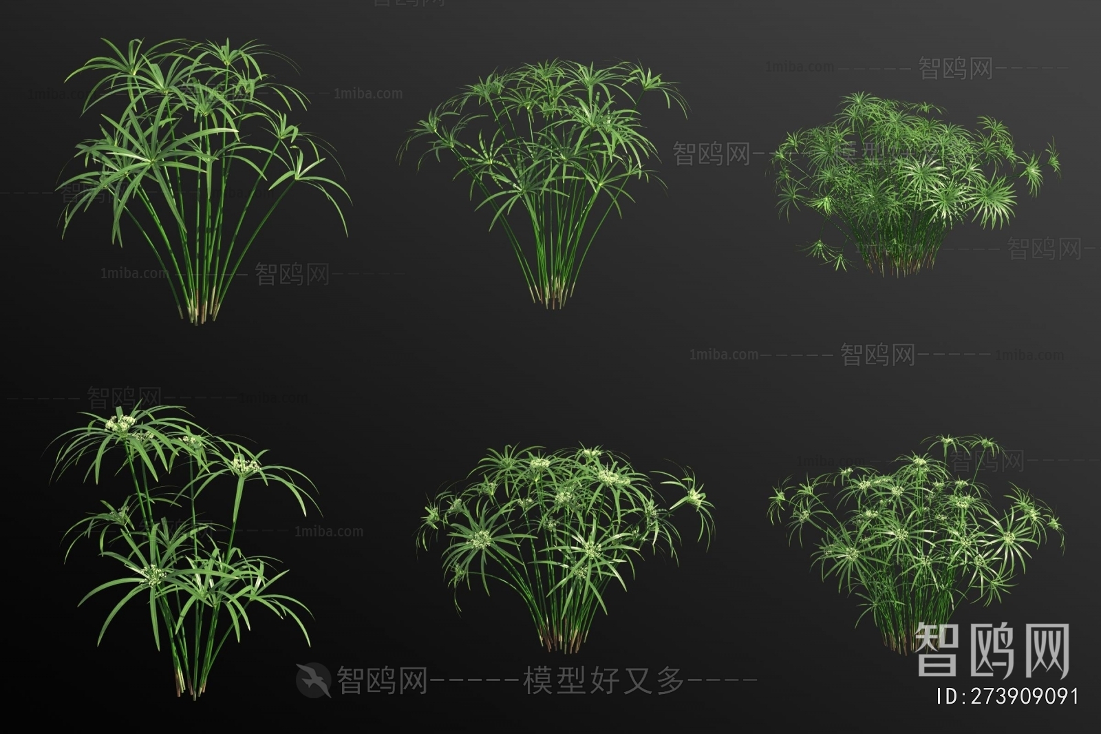 Modern Aquatic Green Plant