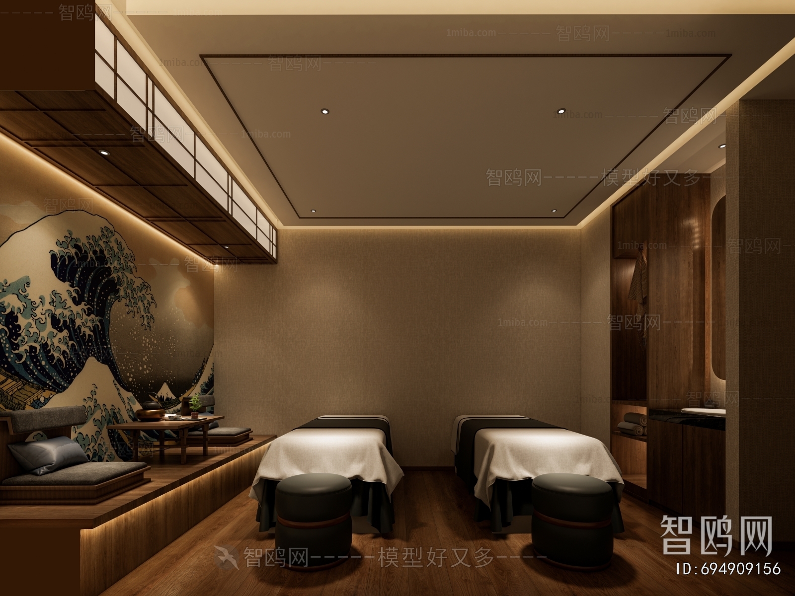 New Chinese Style Beauty Salon