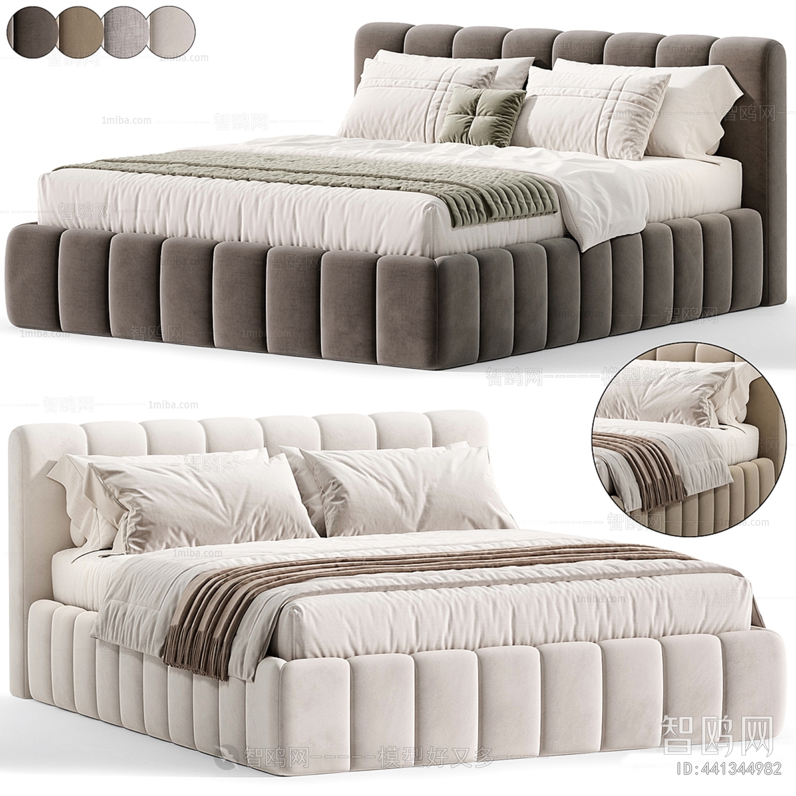 Modern Double Bed