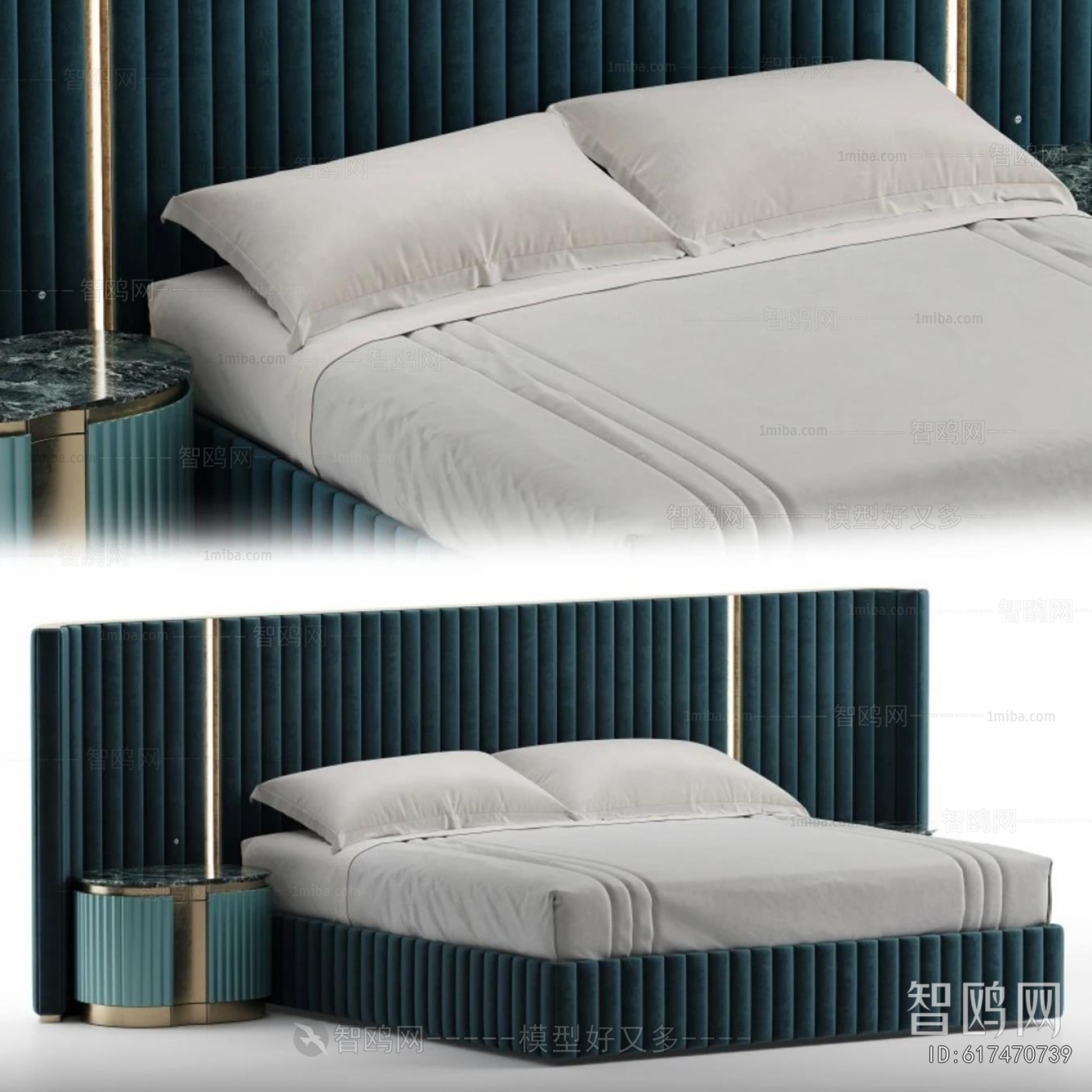 Modern Double Bed