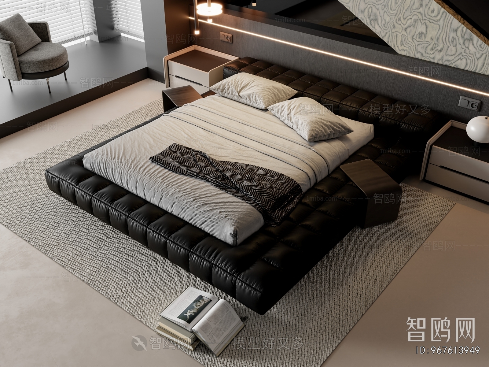 Modern Double Bed