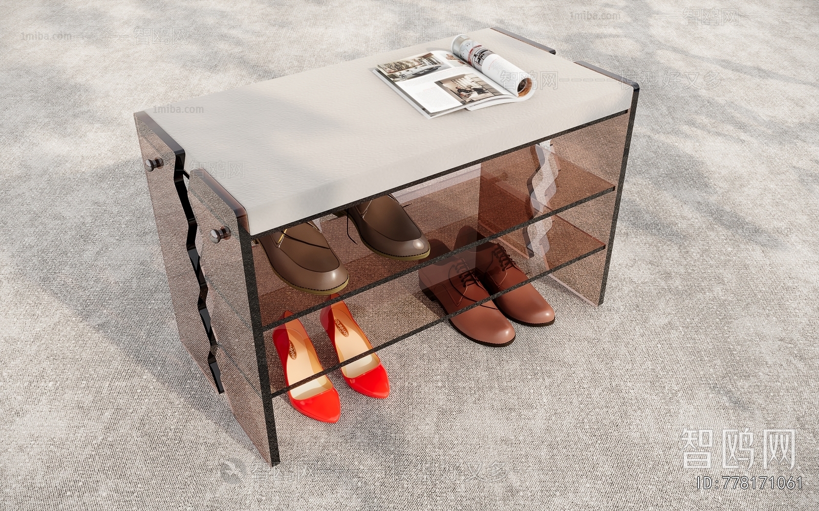 Modern Shoe Cabinet