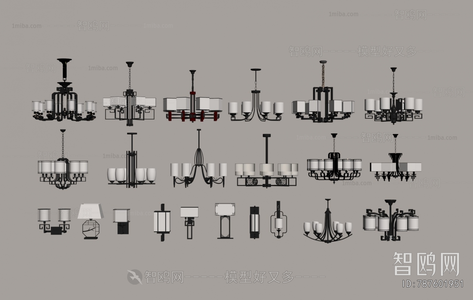 New Chinese Style Droplight