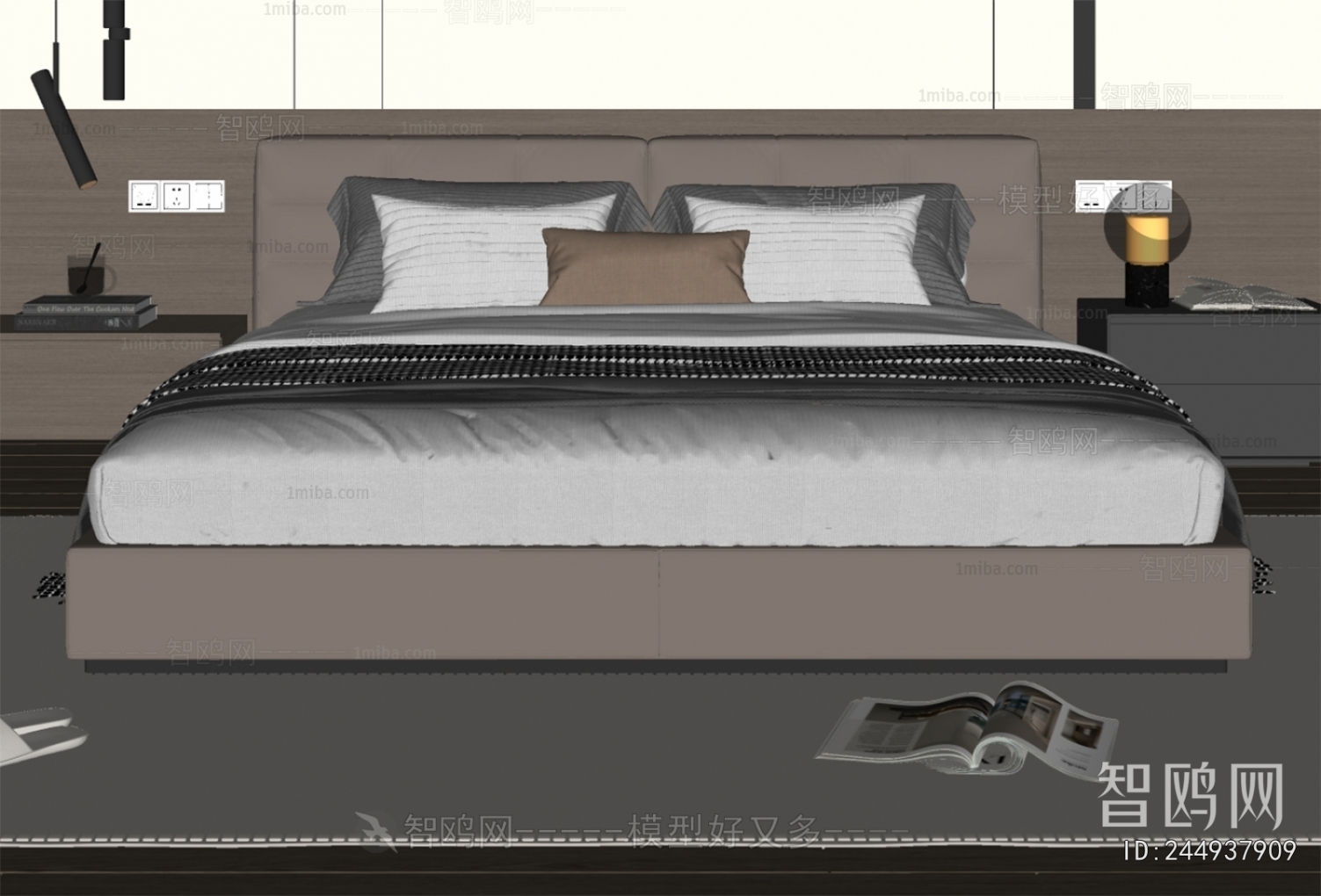 Modern Double Bed