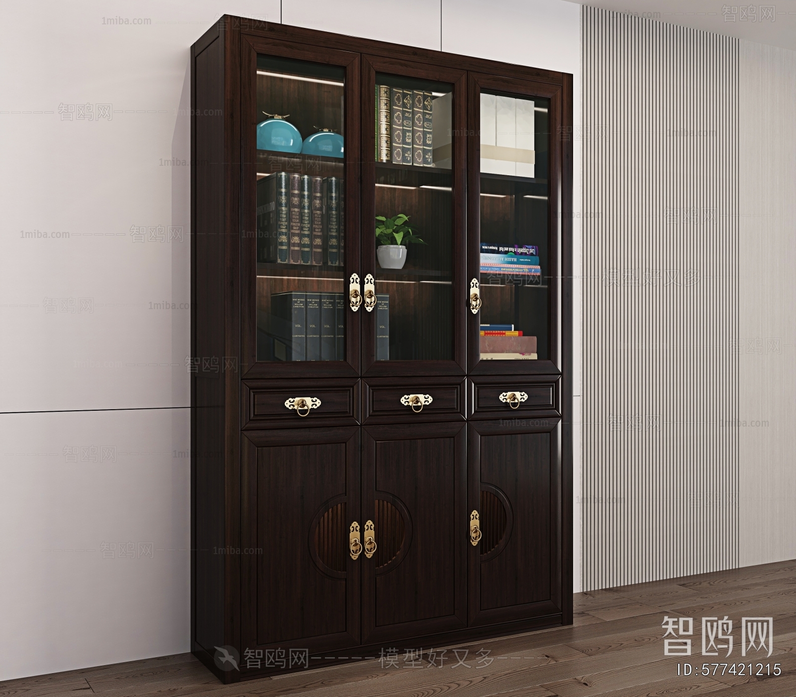 Chinese Style Bookcase