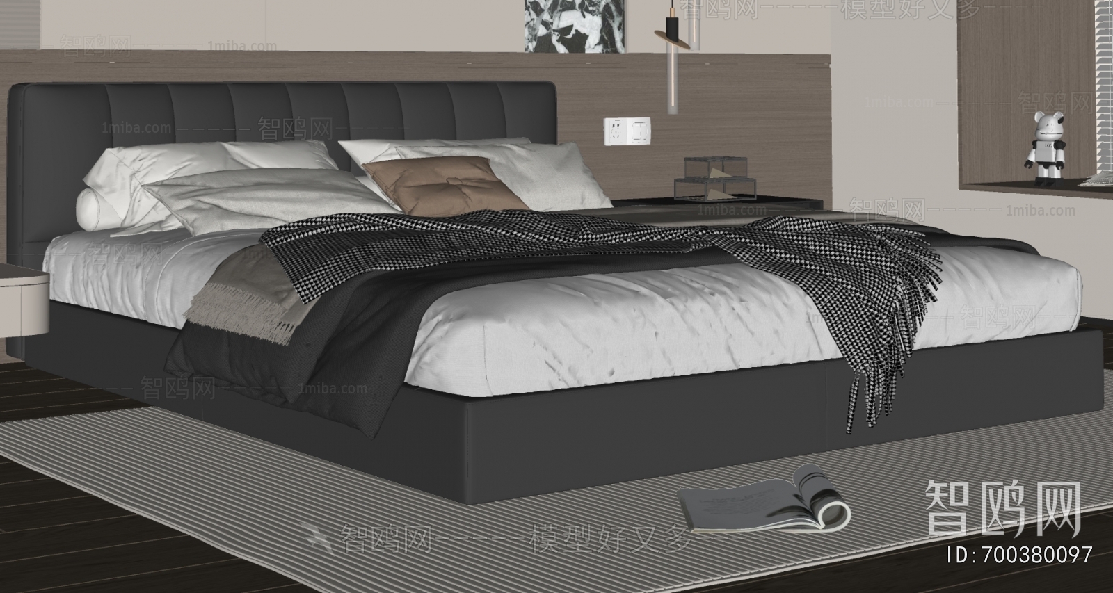 Modern Double Bed