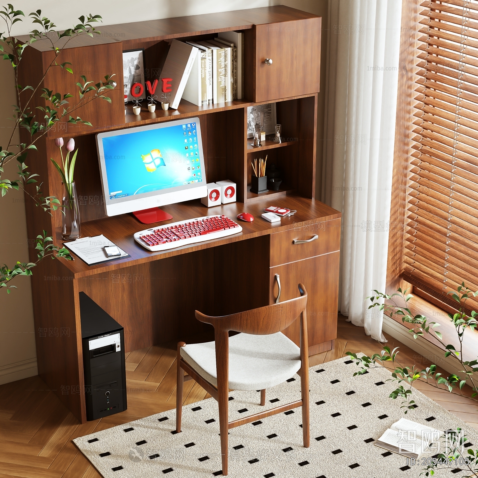 Modern Computer Desk And Chair