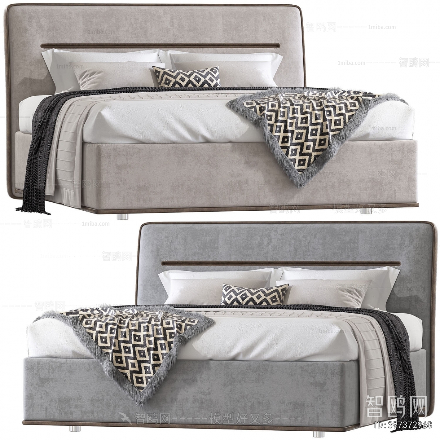 Modern Double Bed