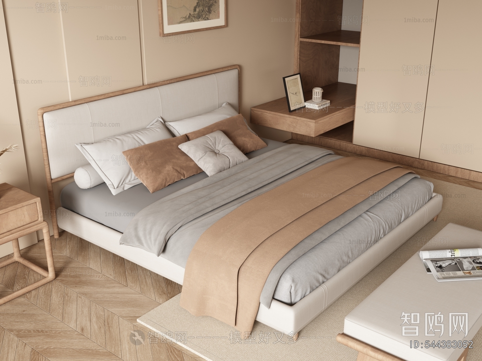 Modern Double Bed