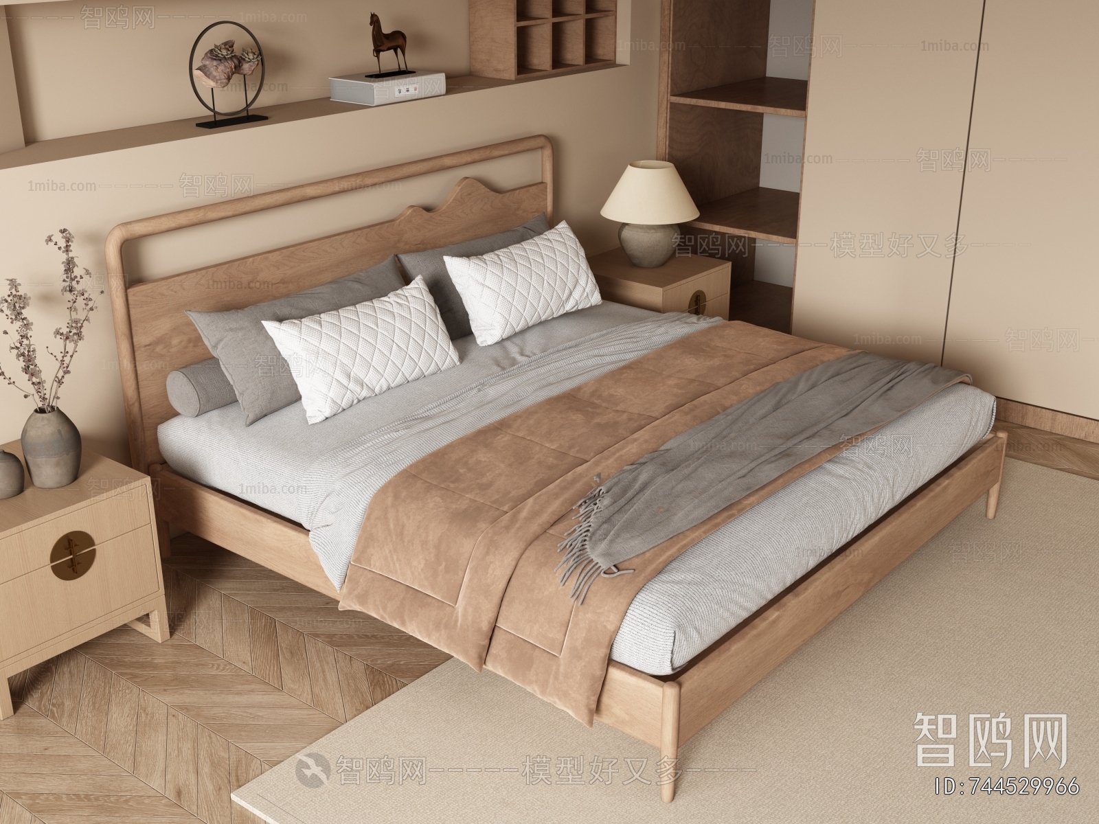 Modern Double Bed