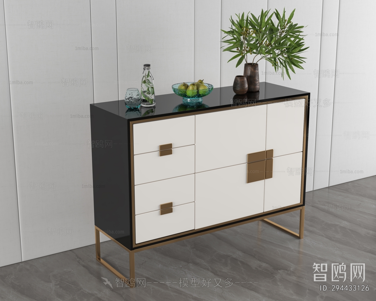 Modern Side Cabinet