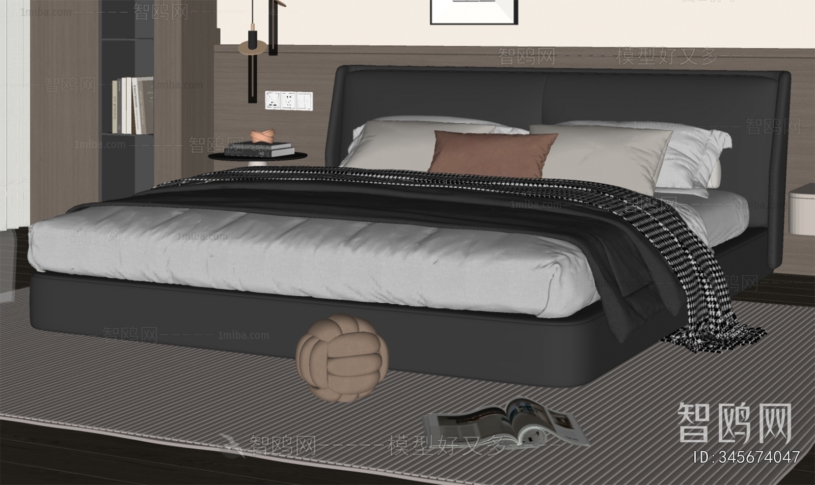 Modern Double Bed