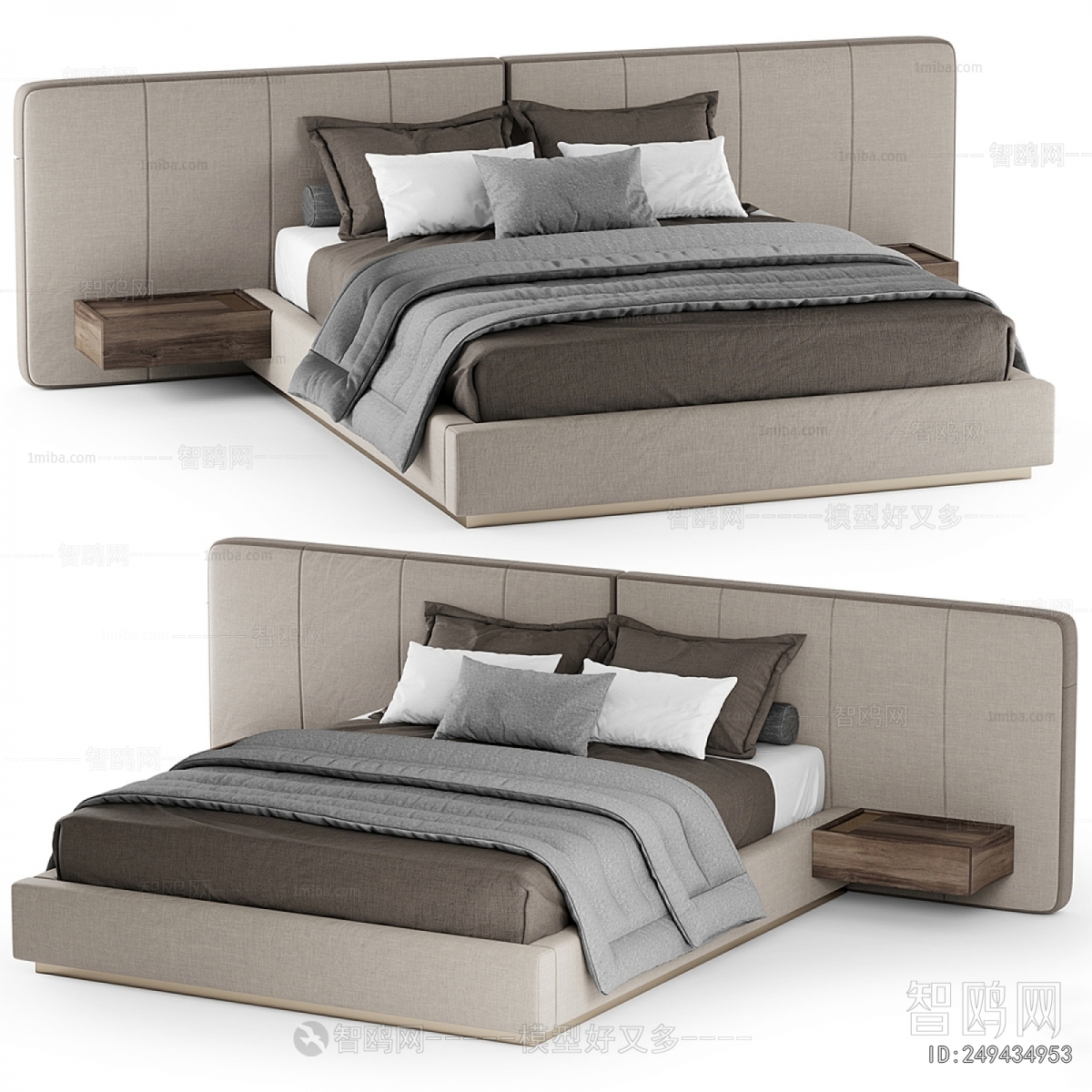 Modern Double Bed