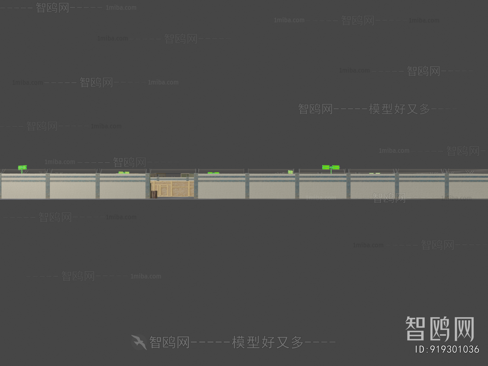 Modern Architectural Bird's-eye View Planning