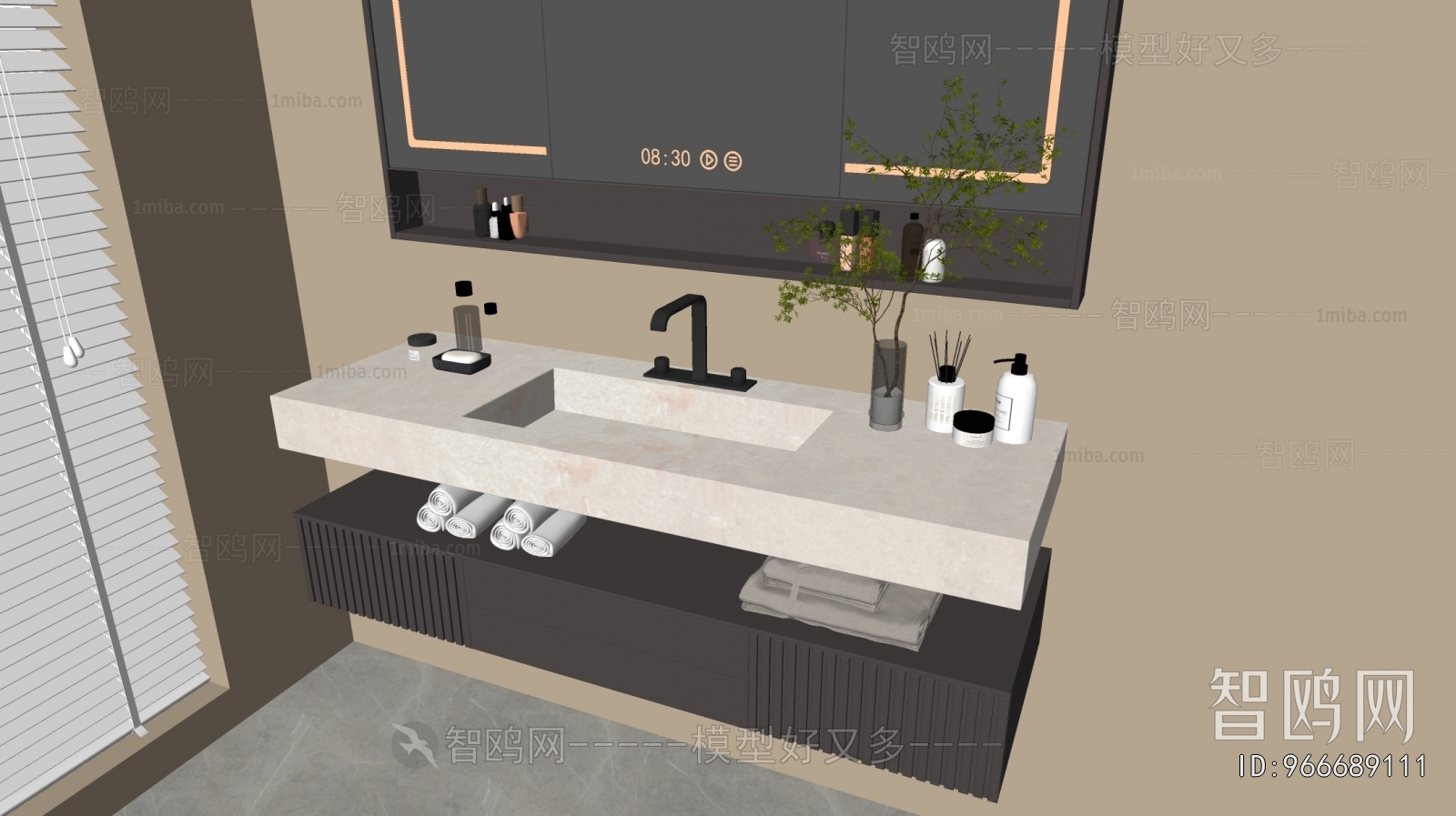 Modern Bathroom Cabinet