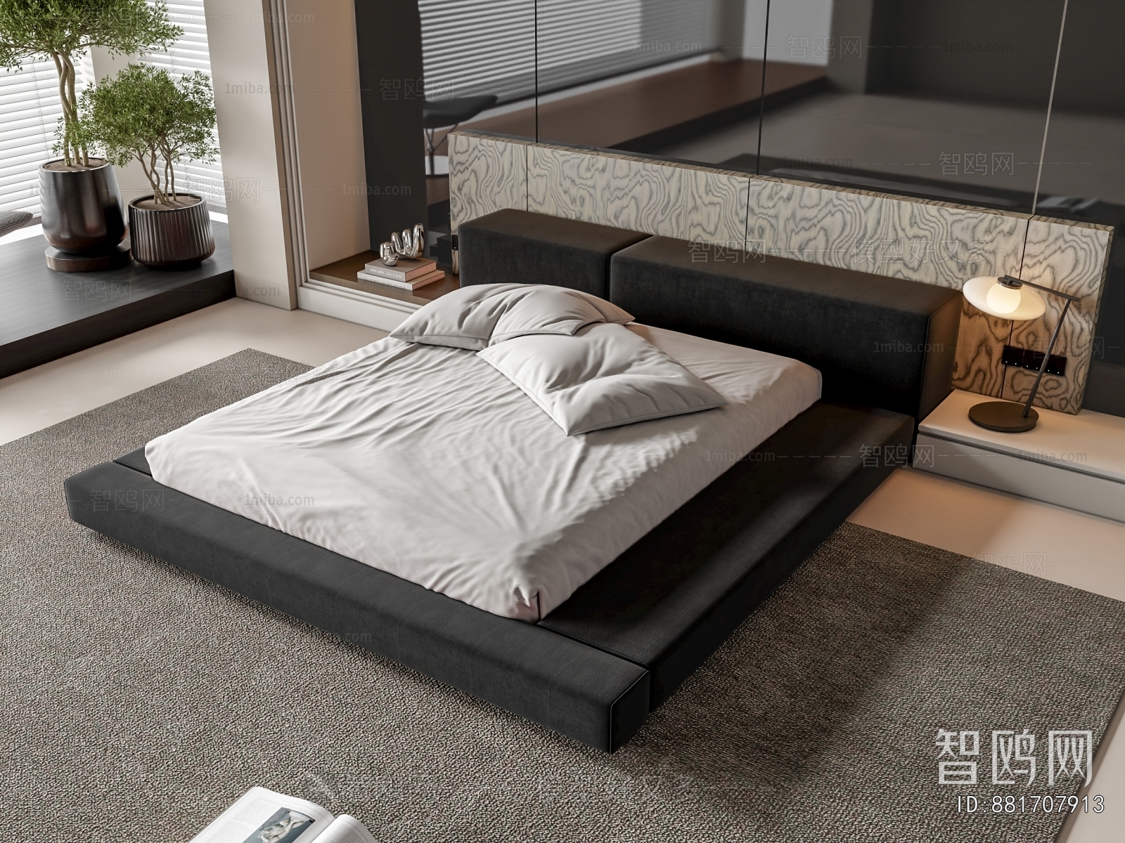 Modern Double Bed