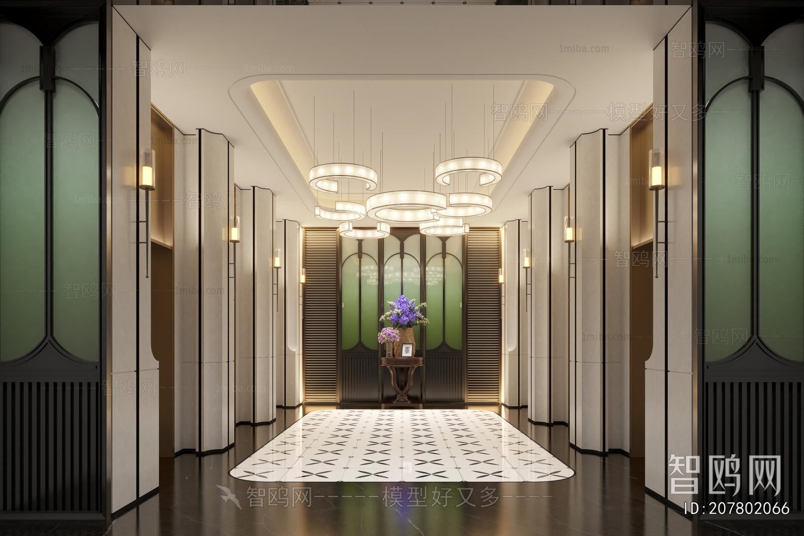 Modern Elevator Hall