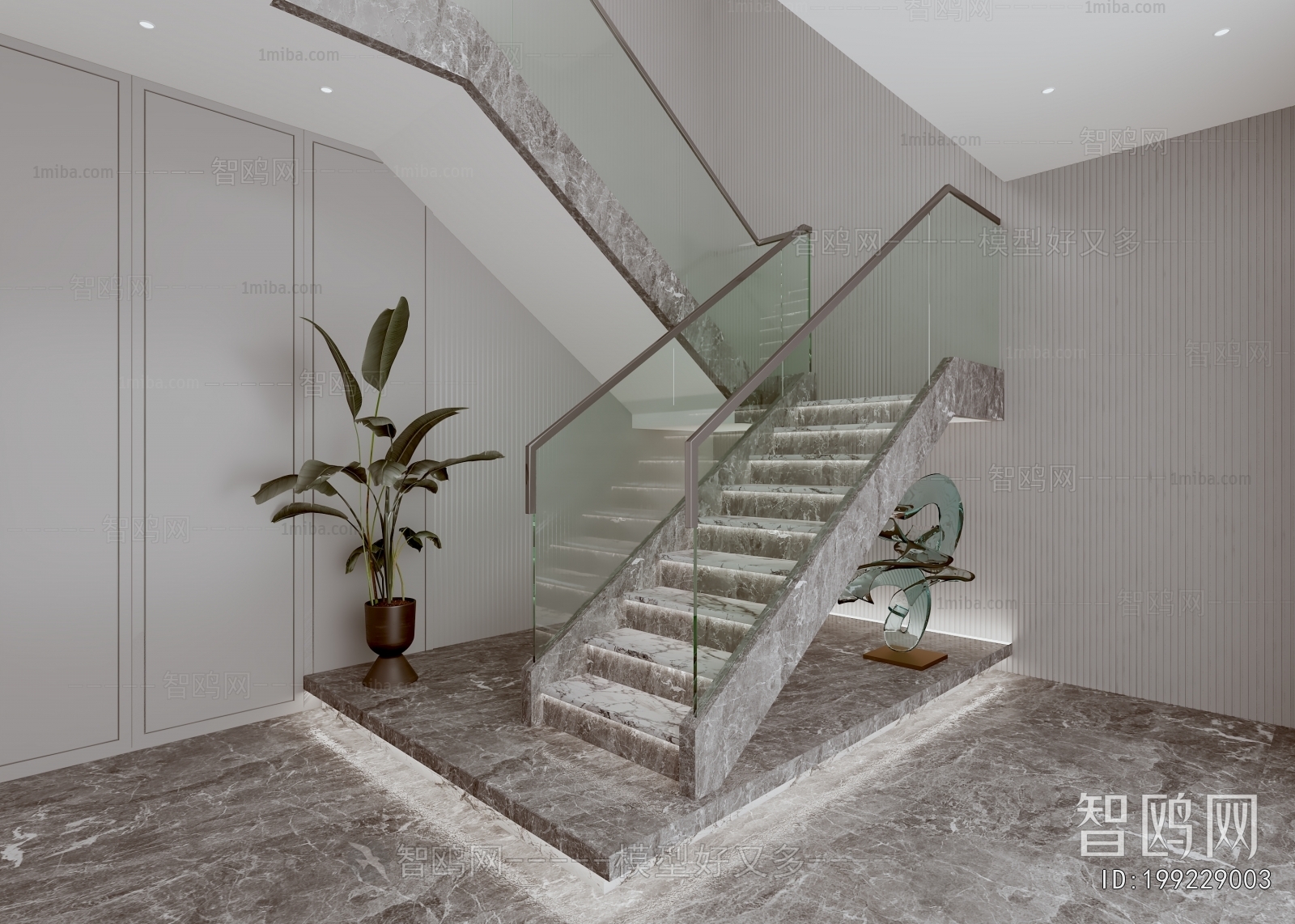 Modern Stairwell