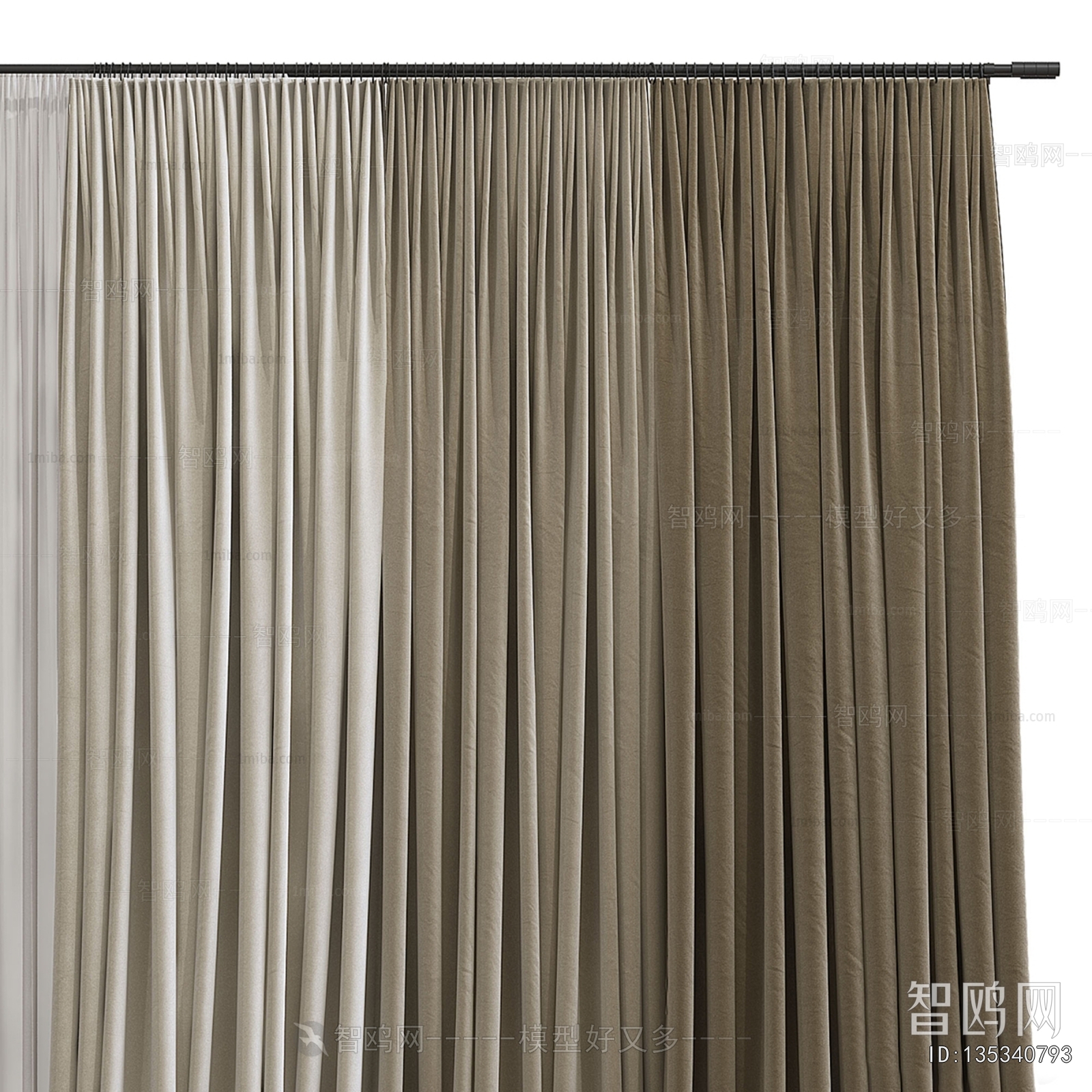 Modern The Curtain