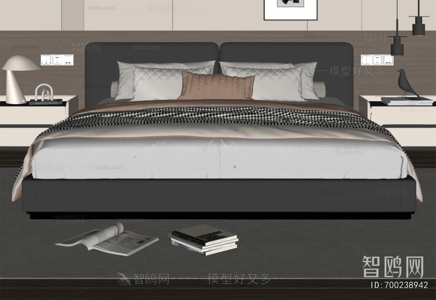 Modern Double Bed