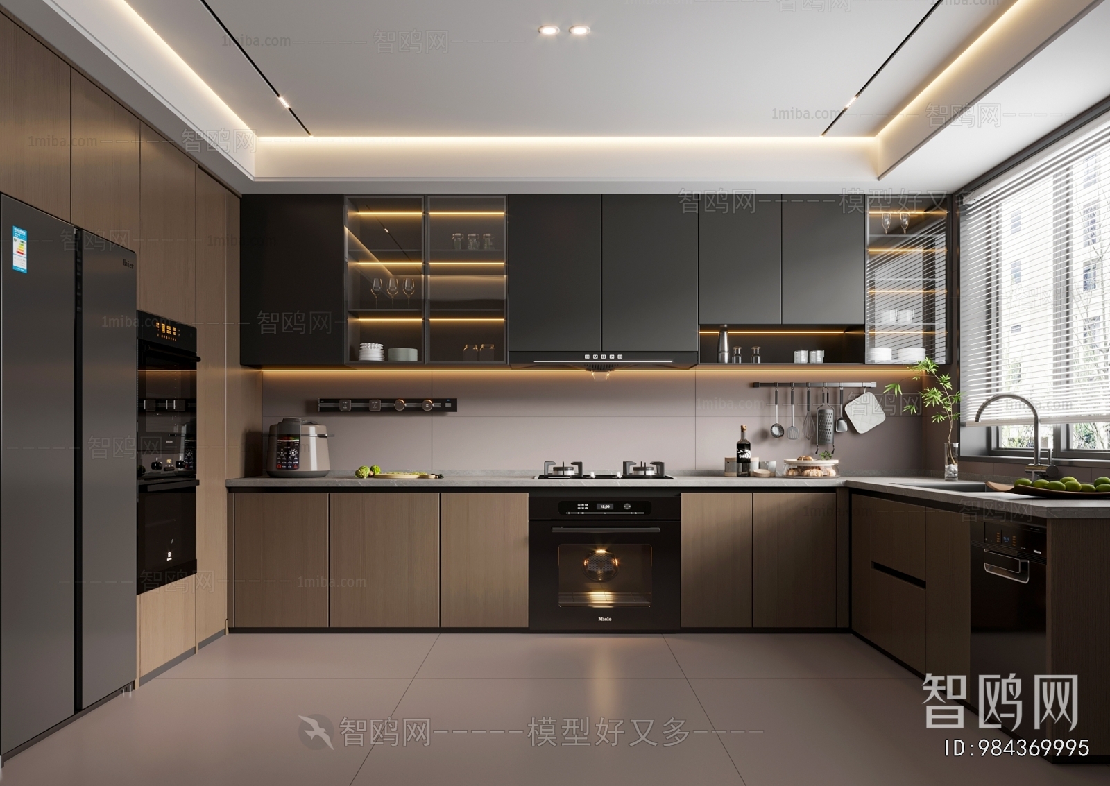 Modern The Kitchen