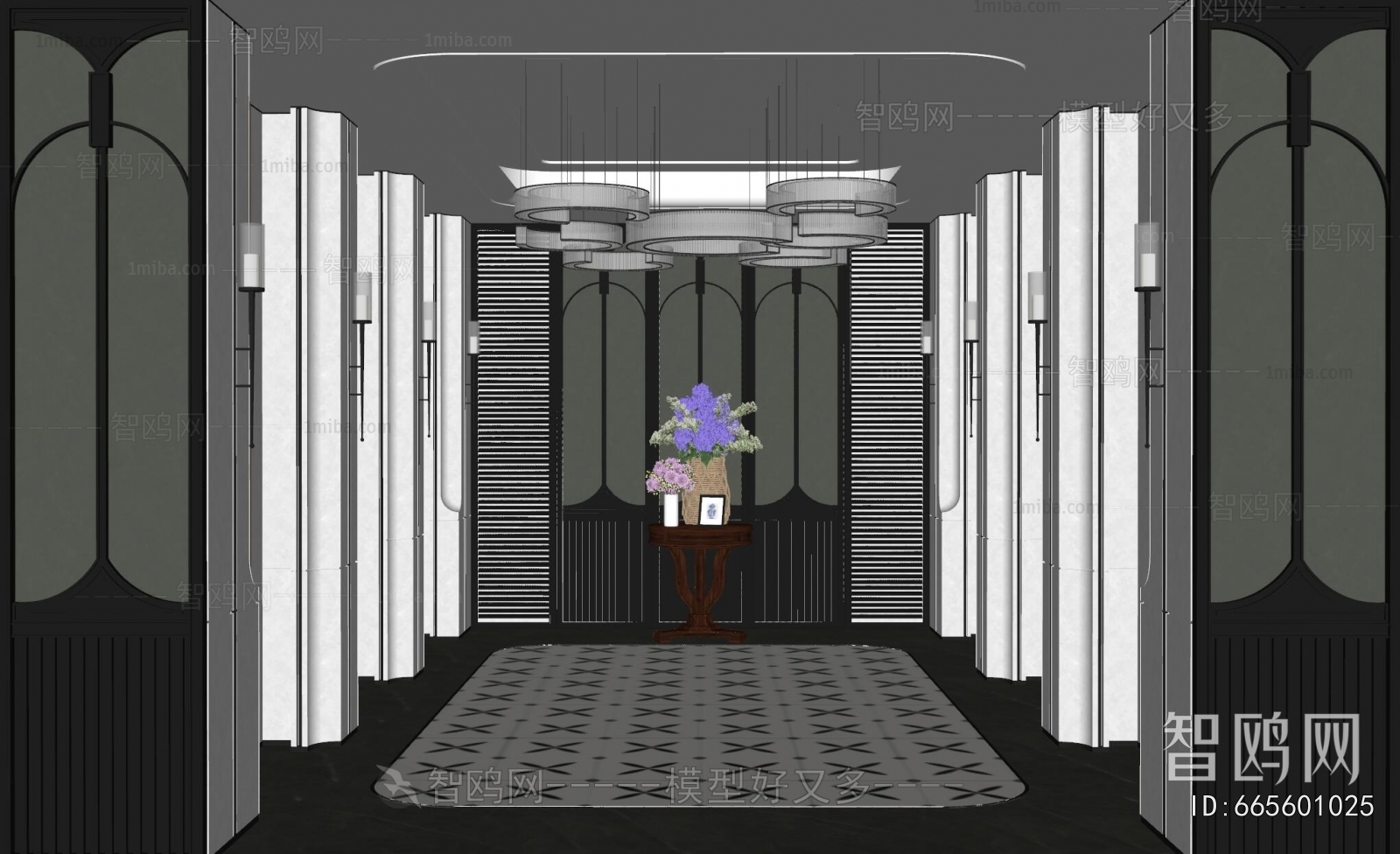 Modern Elevator Hall