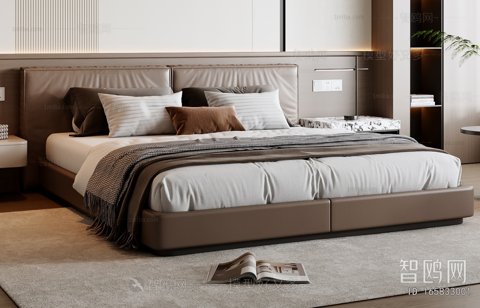 Modern Double Bed