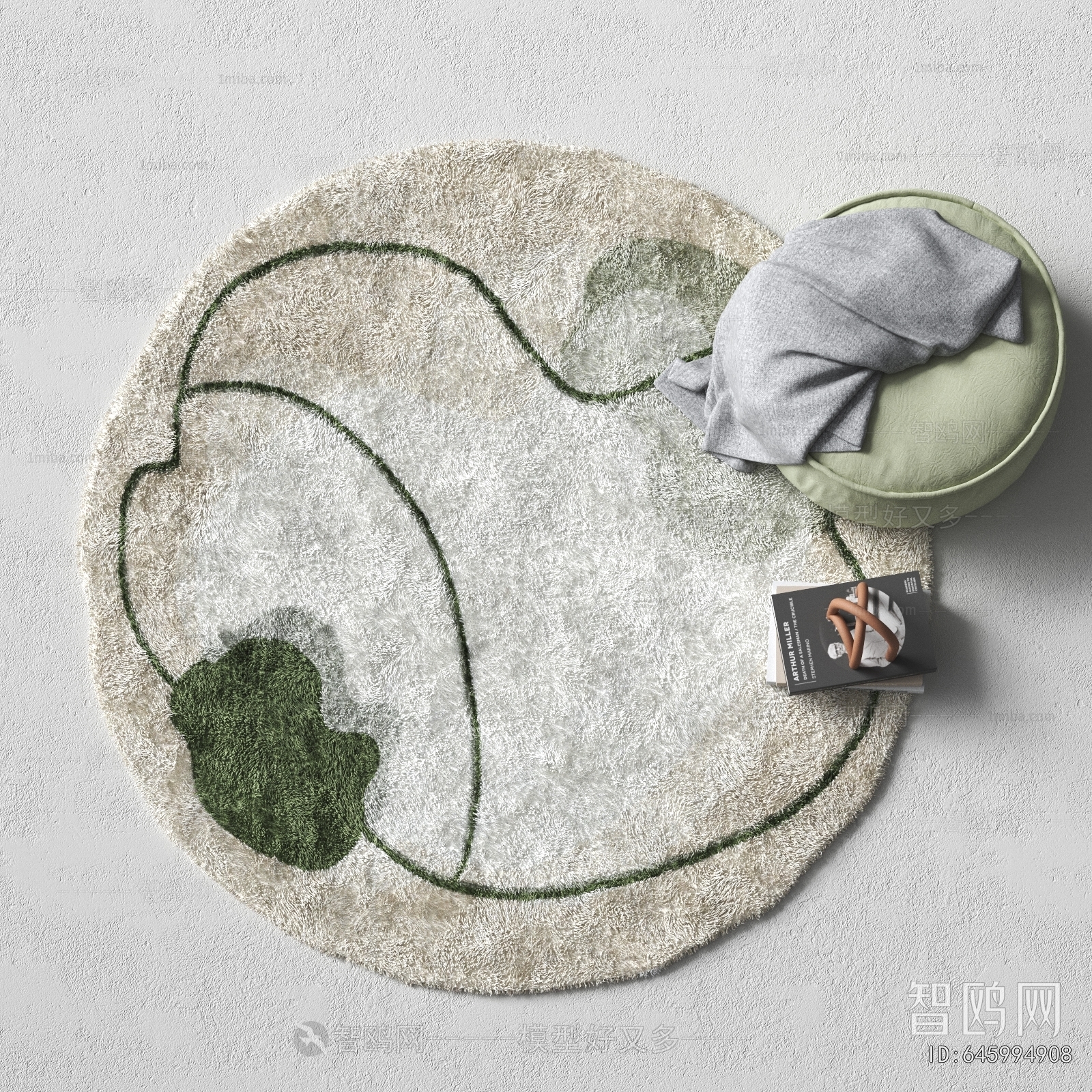 Modern Circular Carpet