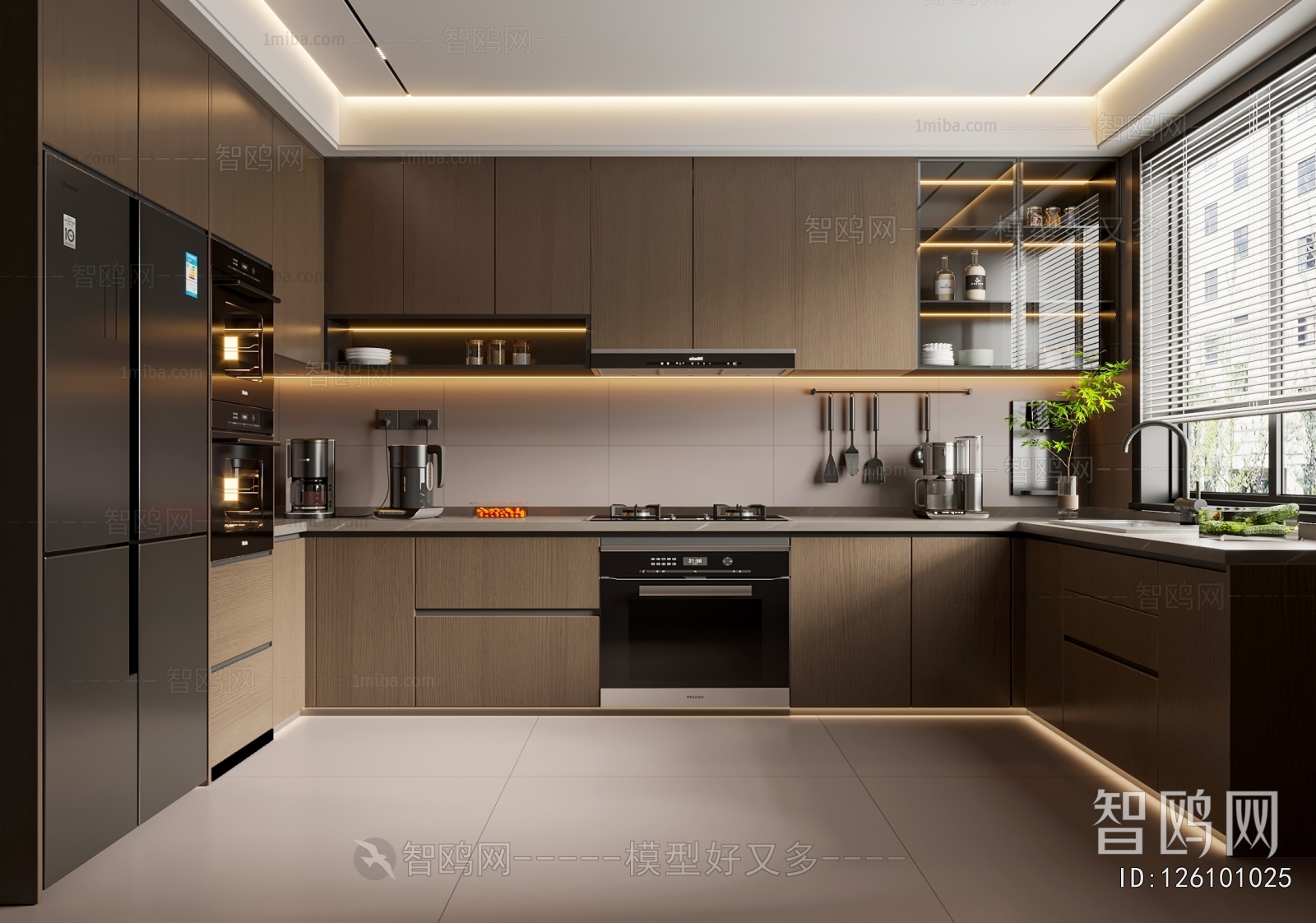 Modern The Kitchen