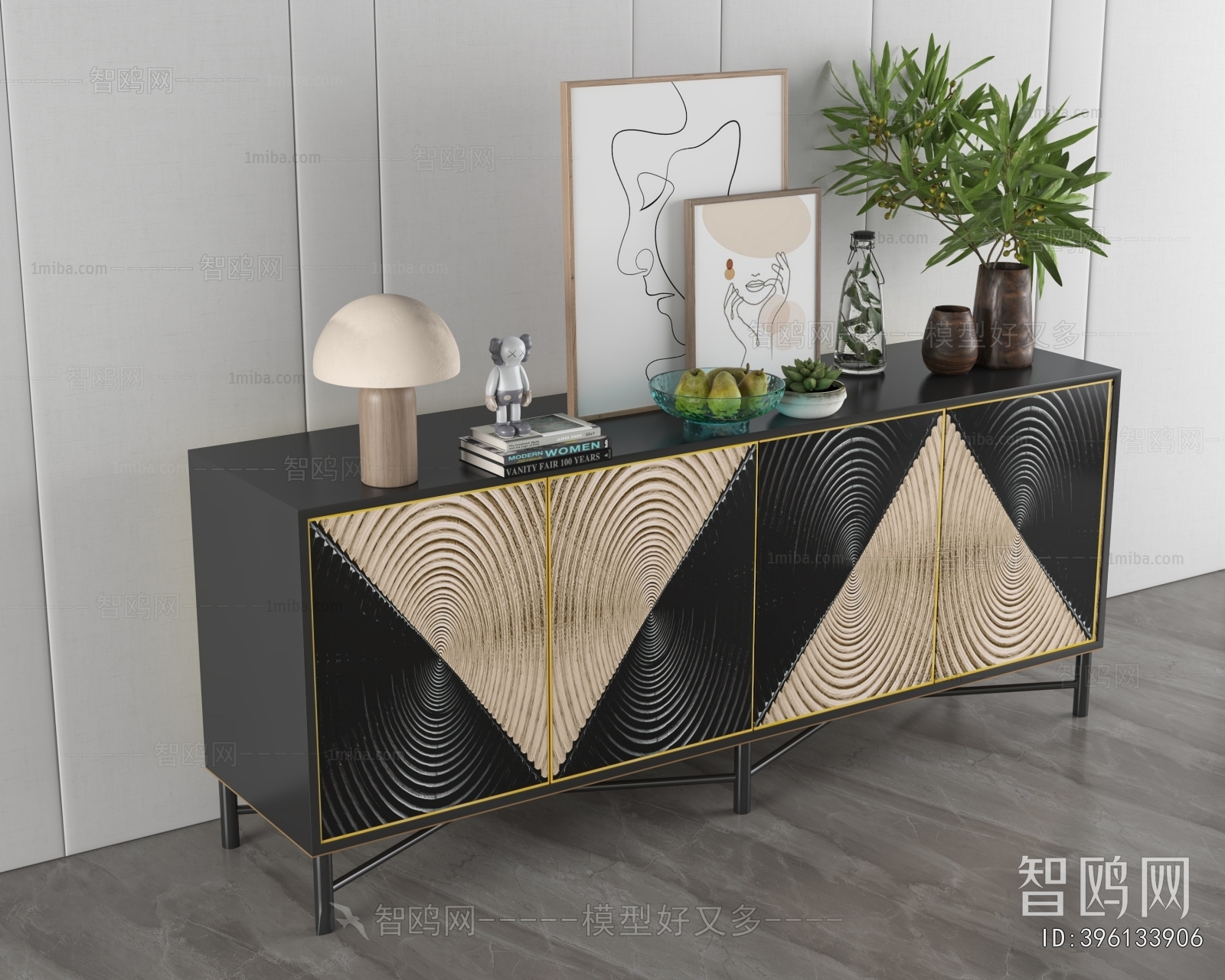 Modern Side Cabinet