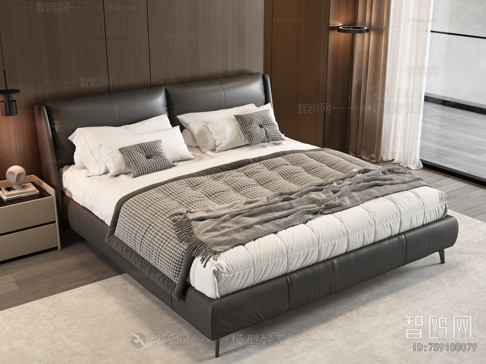 Modern Double Bed