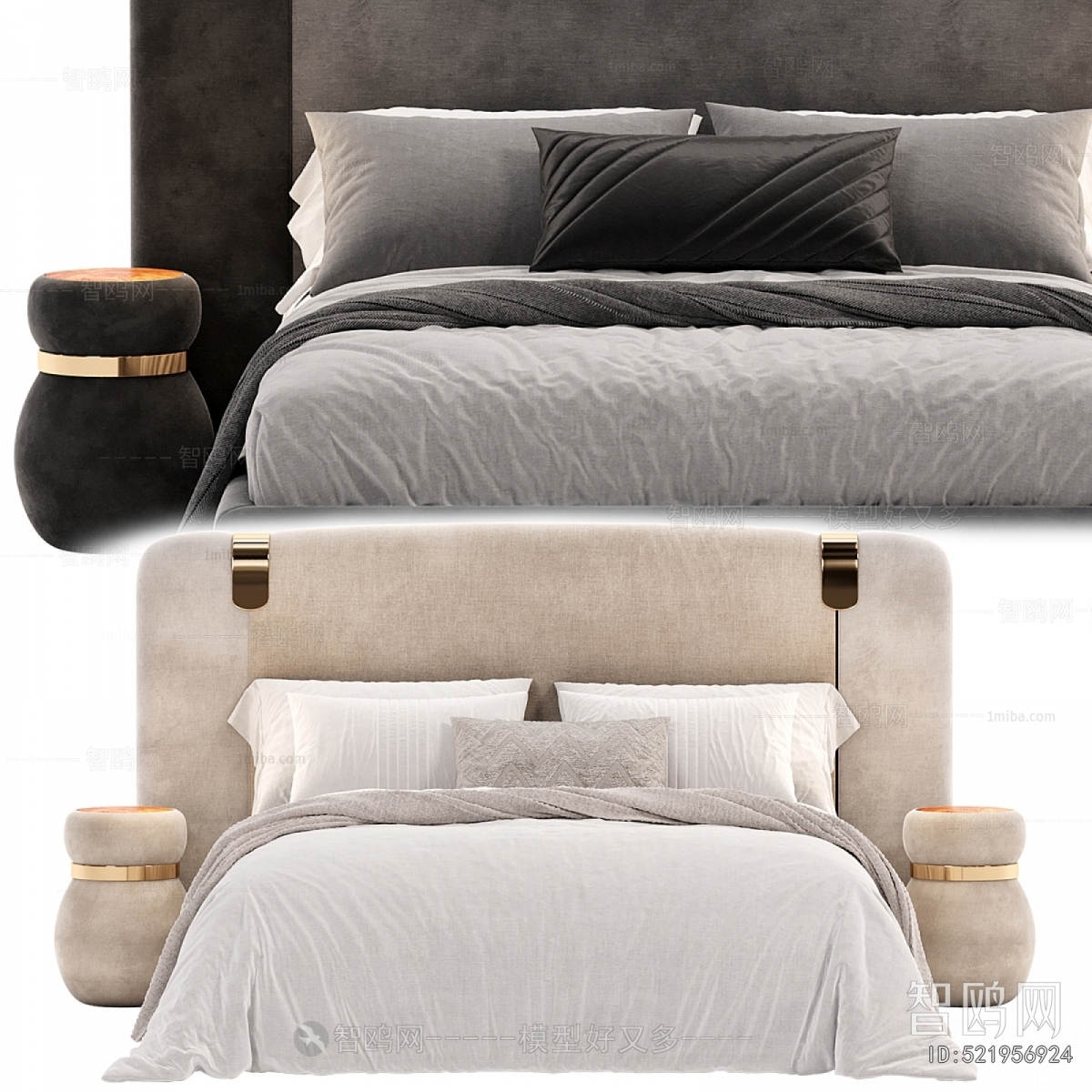 Modern Double Bed