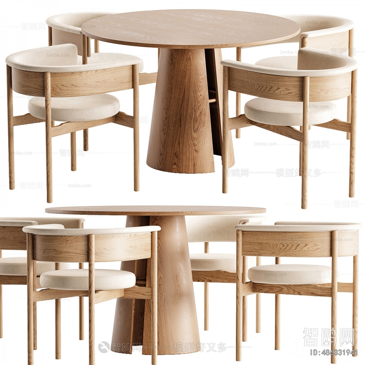 Nordic Style Dining Table And Chairs