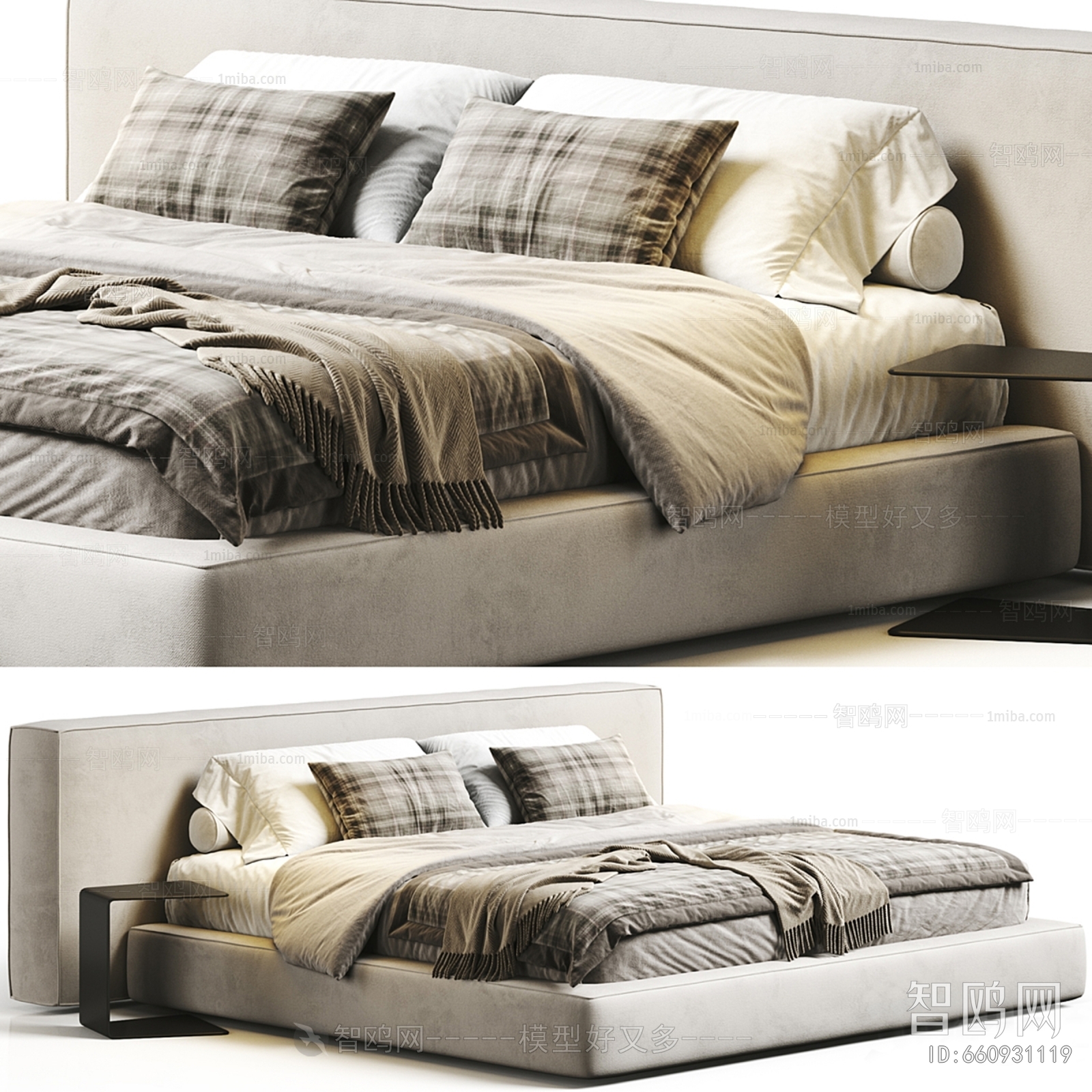 Modern Double Bed