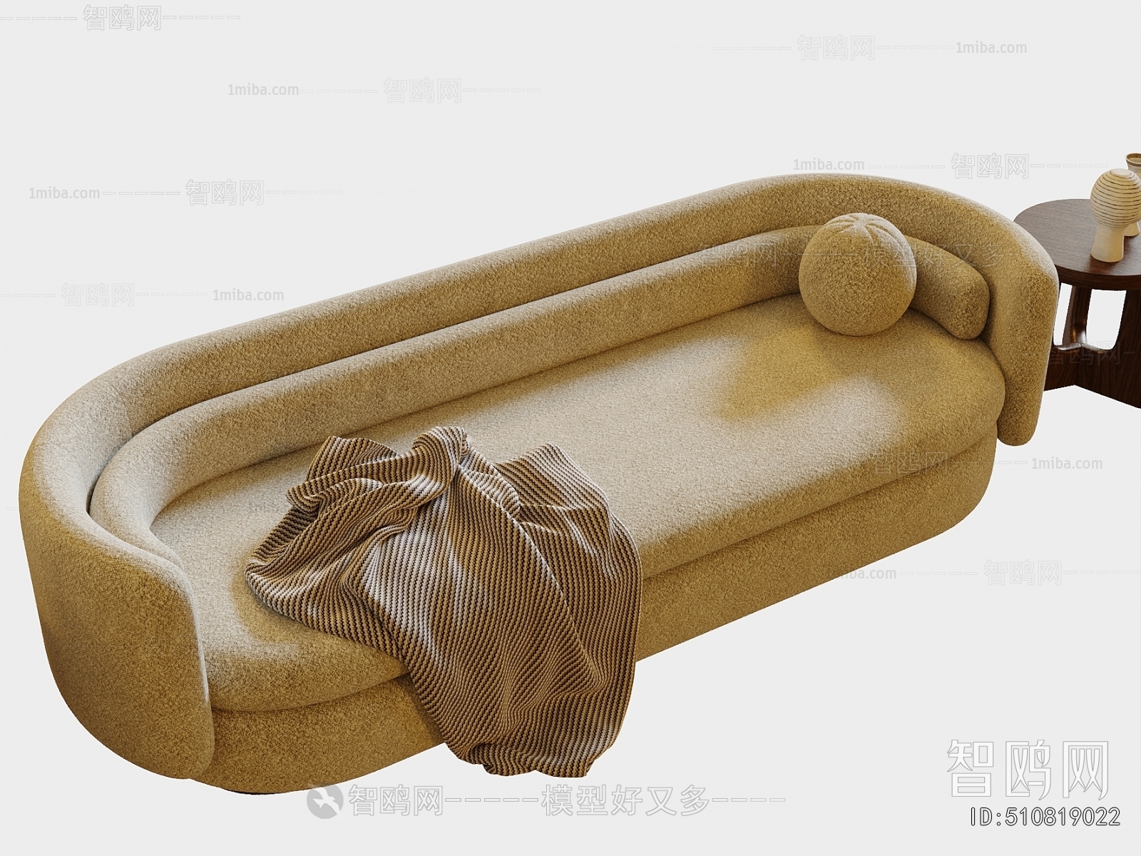 Wabi-sabi Style Multi Person Sofa