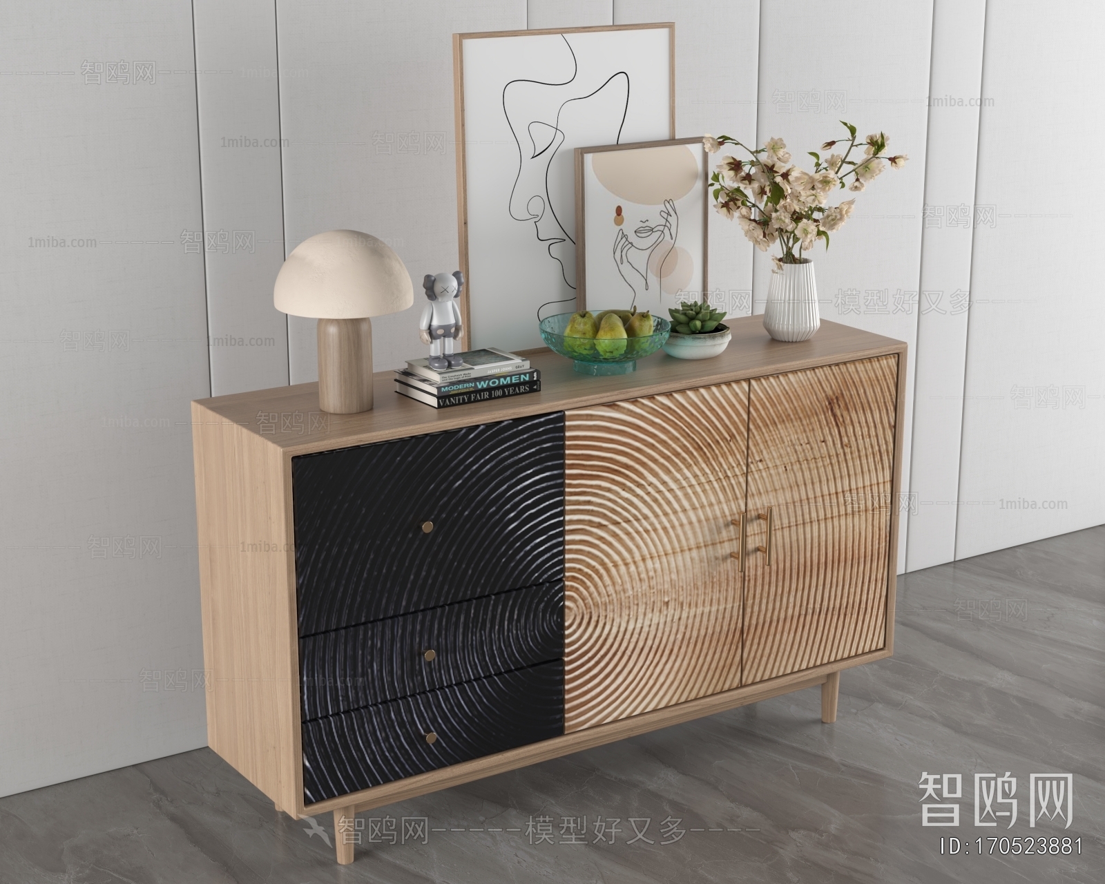 Modern Side Cabinet