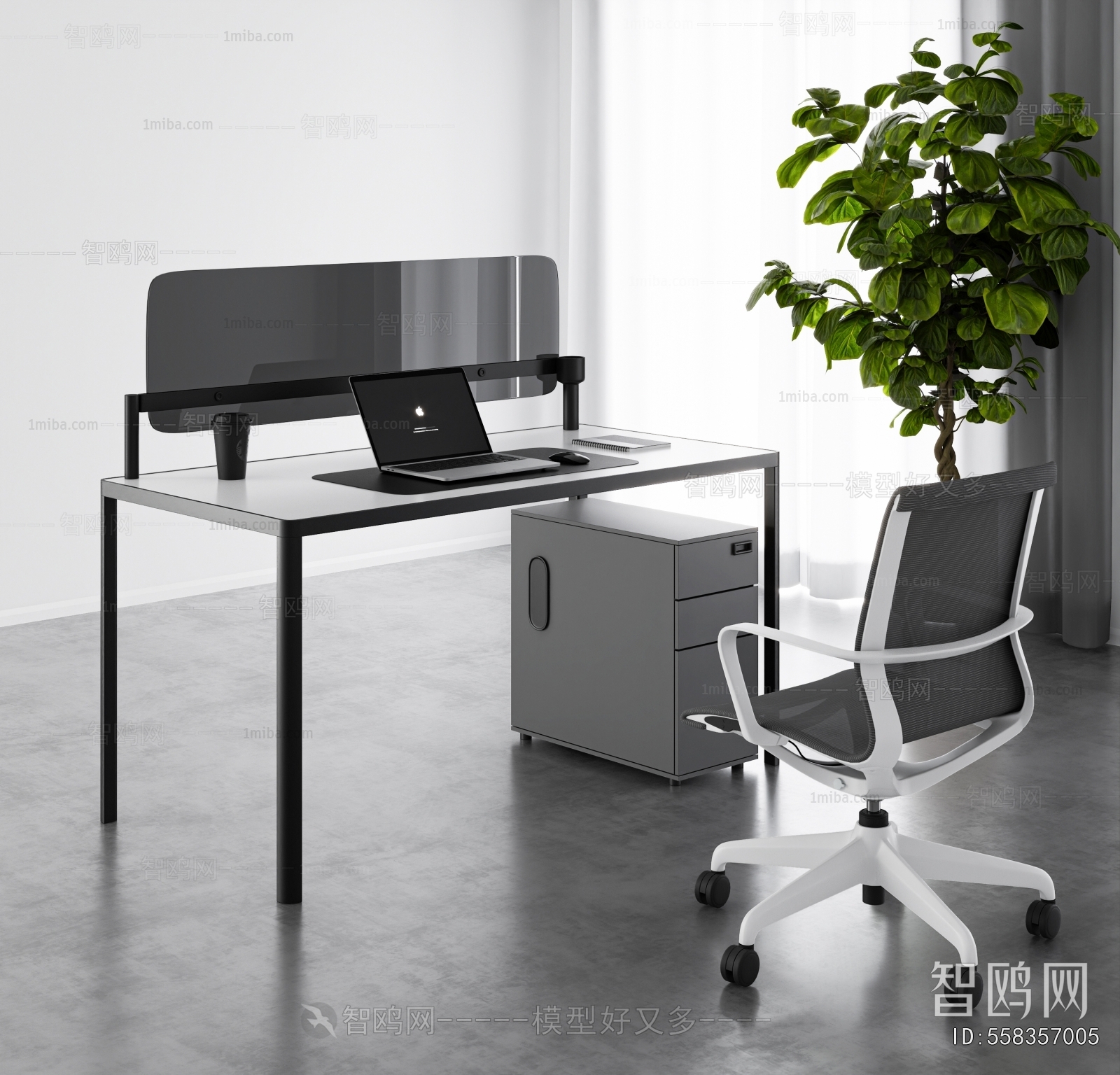 Modern Office Desk And Chair