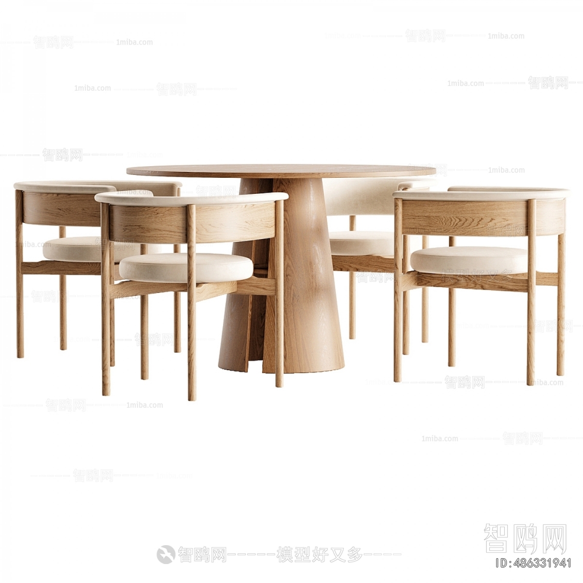 Nordic Style Dining Table And Chairs