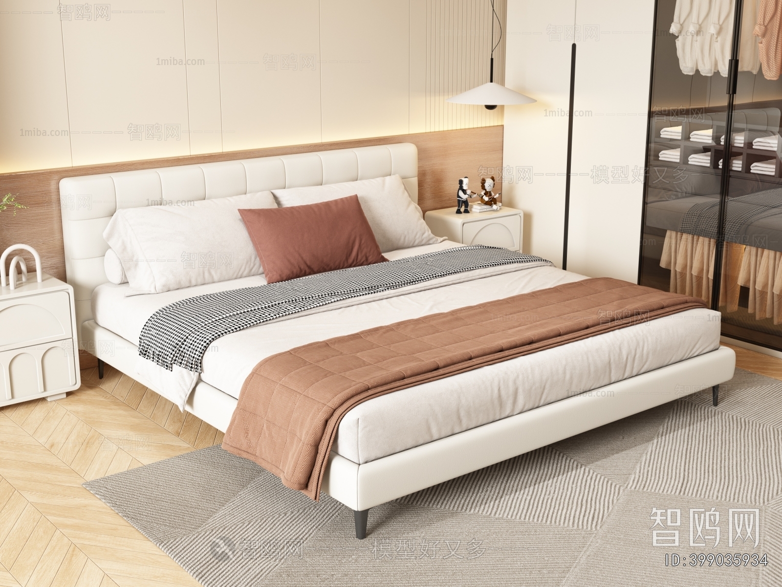 Modern Double Bed