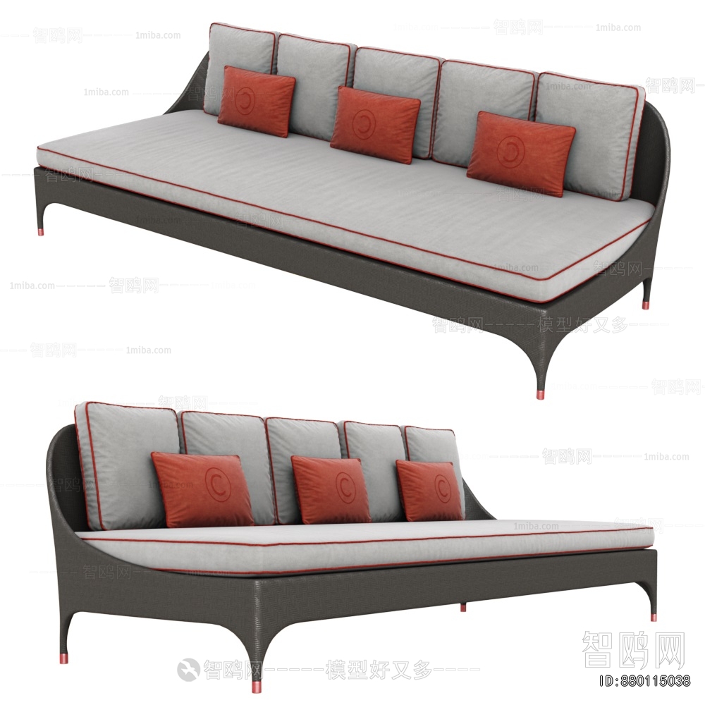 Modern Multi Person Sofa