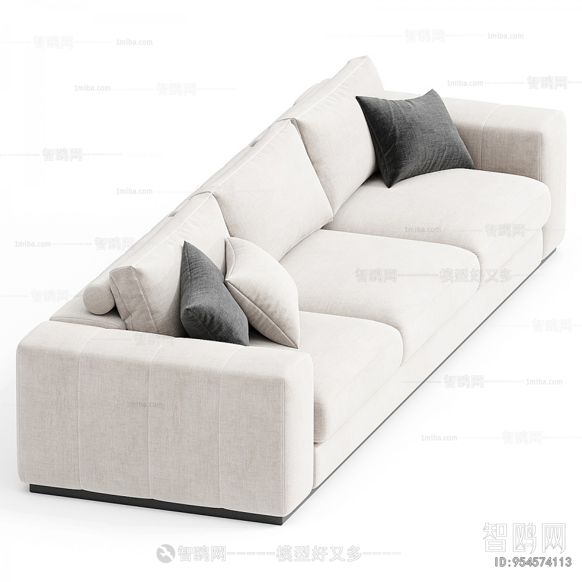 Modern Three-seat Sofa
