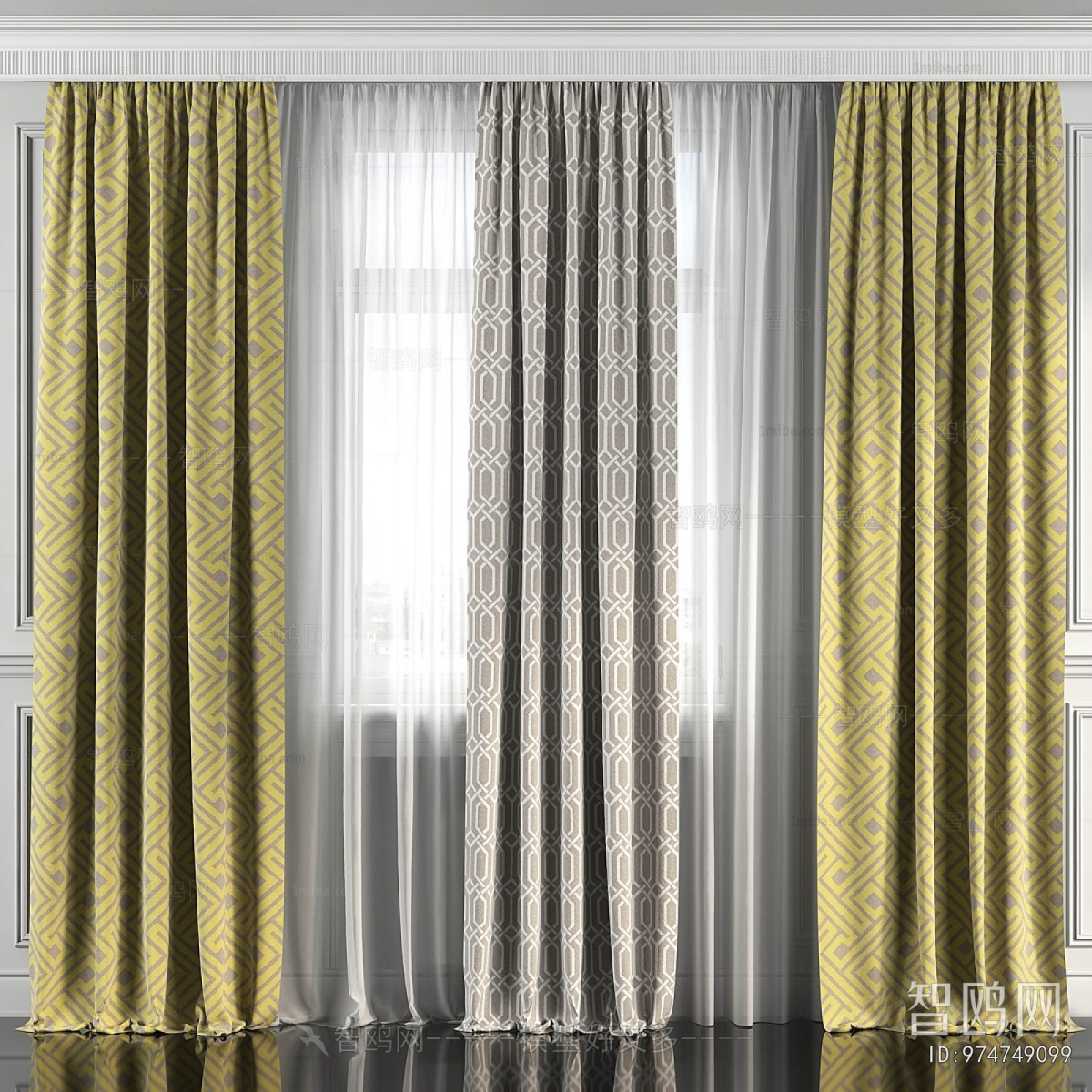 Modern The Curtain