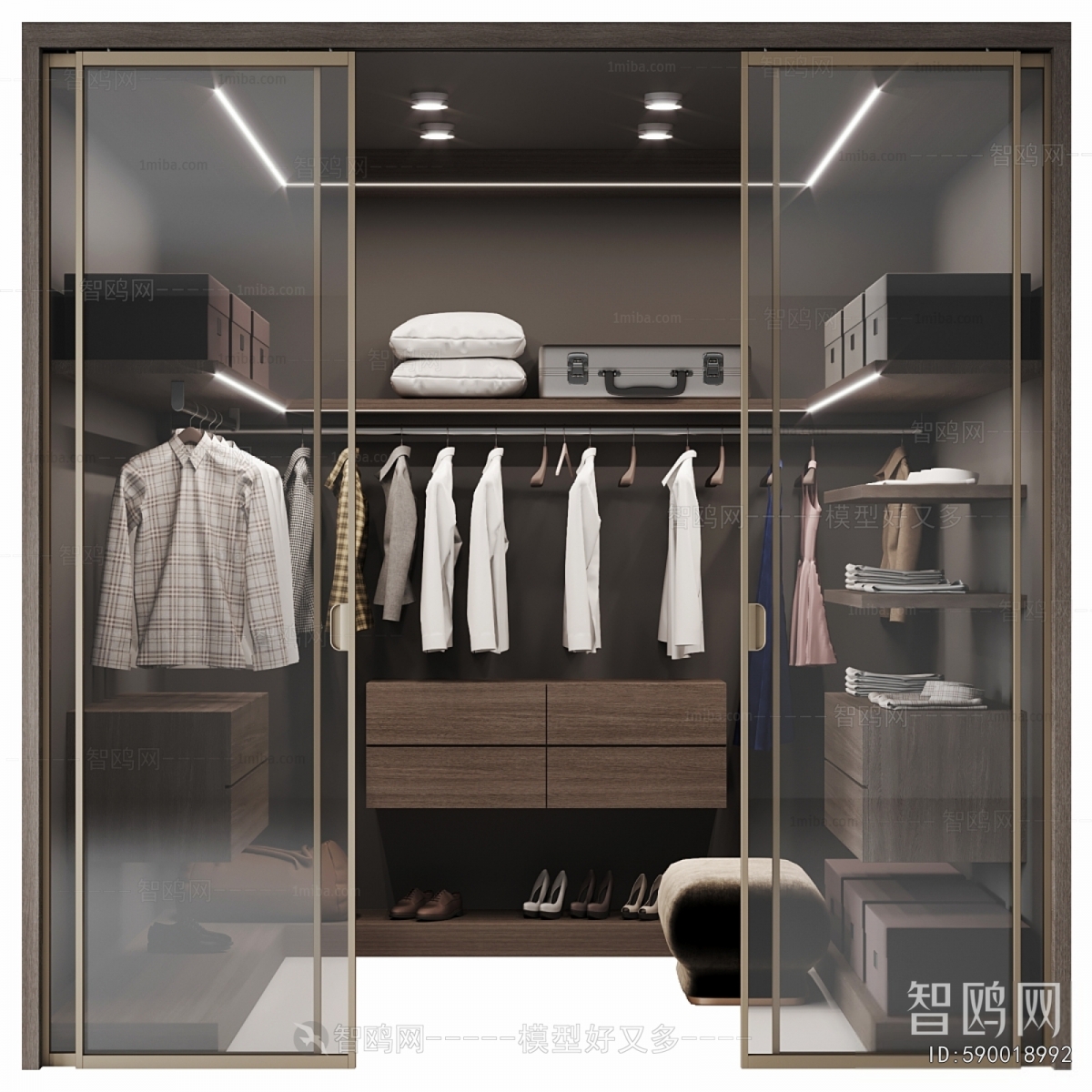 Modern The Wardrobe