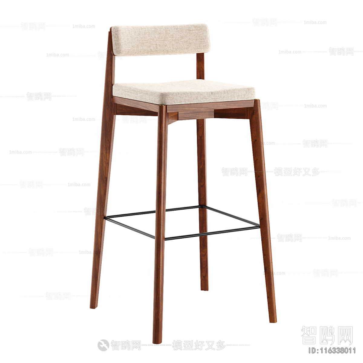 Nordic Style Bar Stool