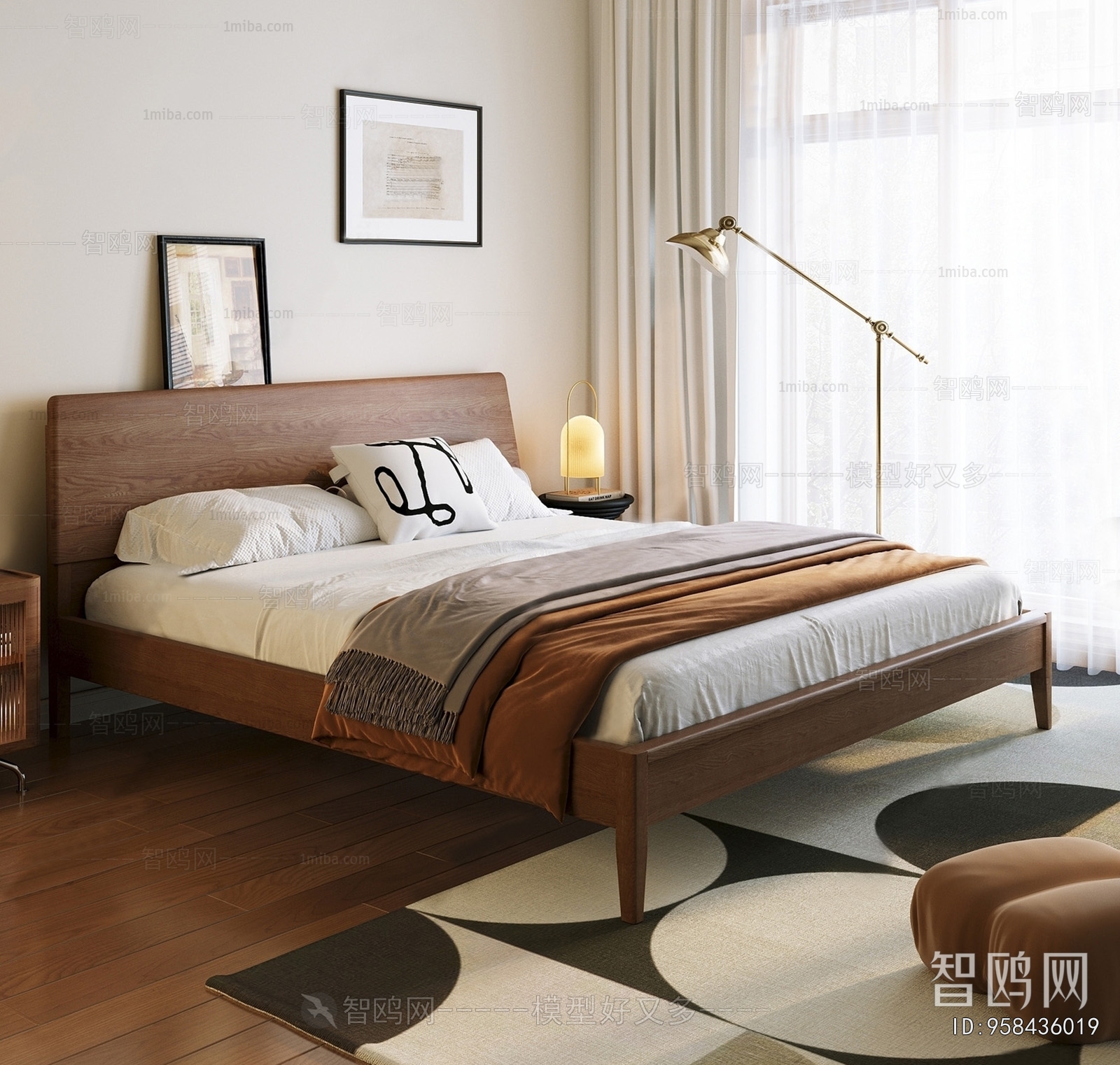 Modern Double Bed