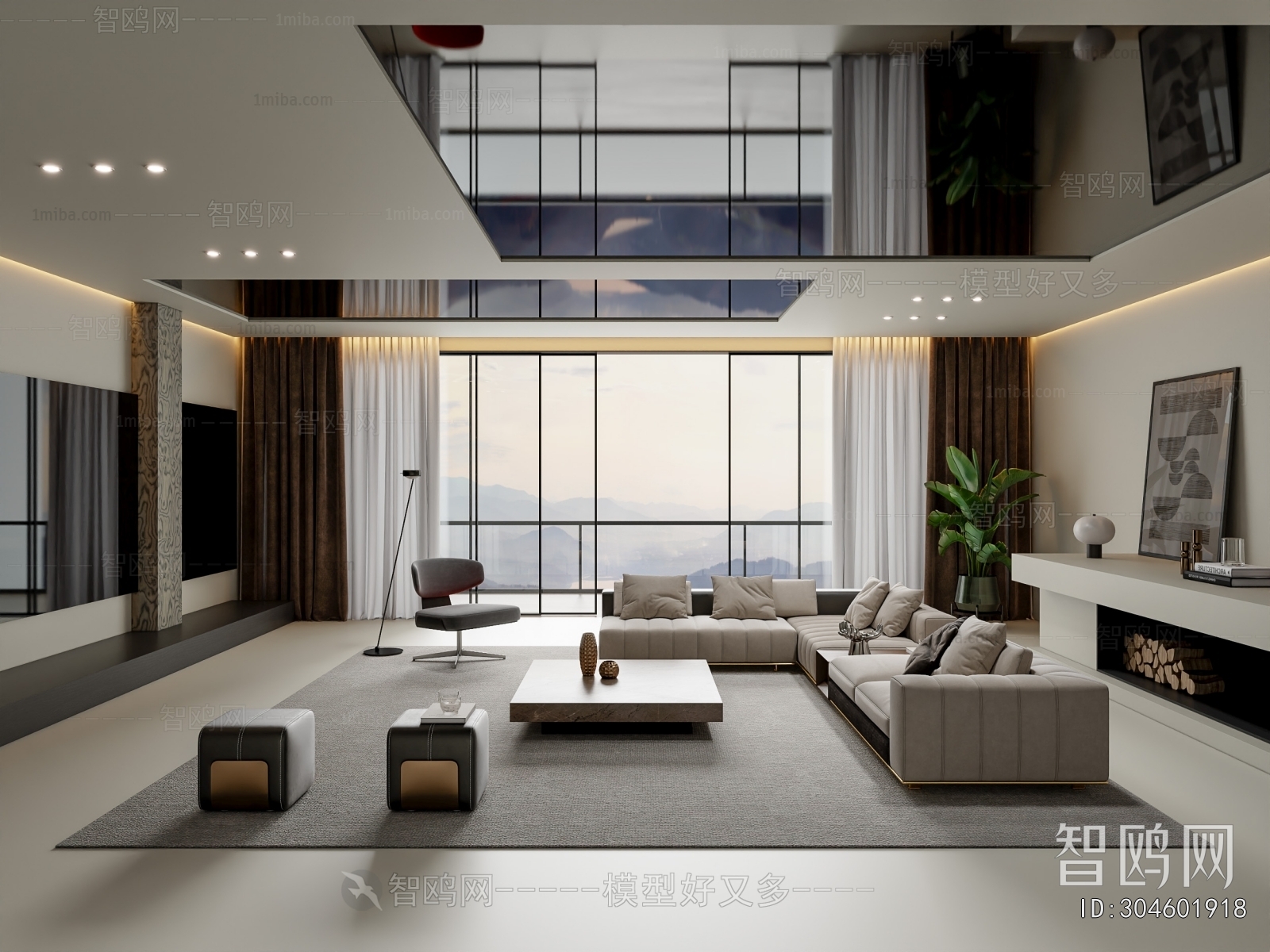 Modern A Living Room